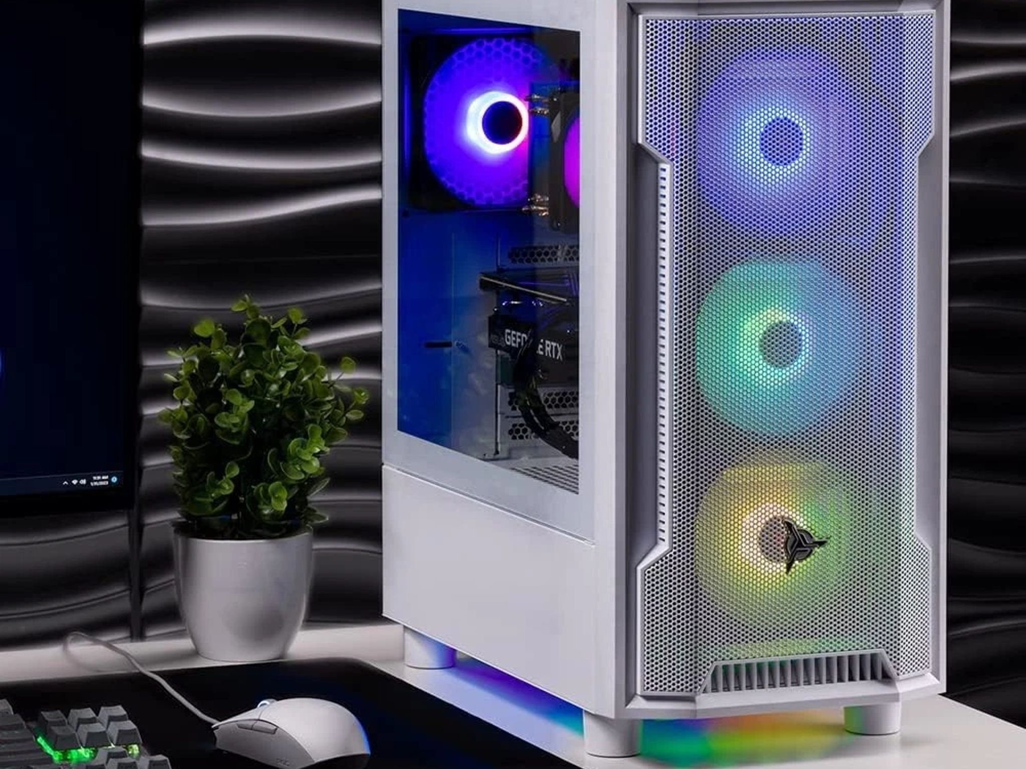 NEW & MUST GO SKYTECH ARCHANGEL Gaming PC |RYZEN 5 5500| RTX 3050|1TB SSD|16GB|