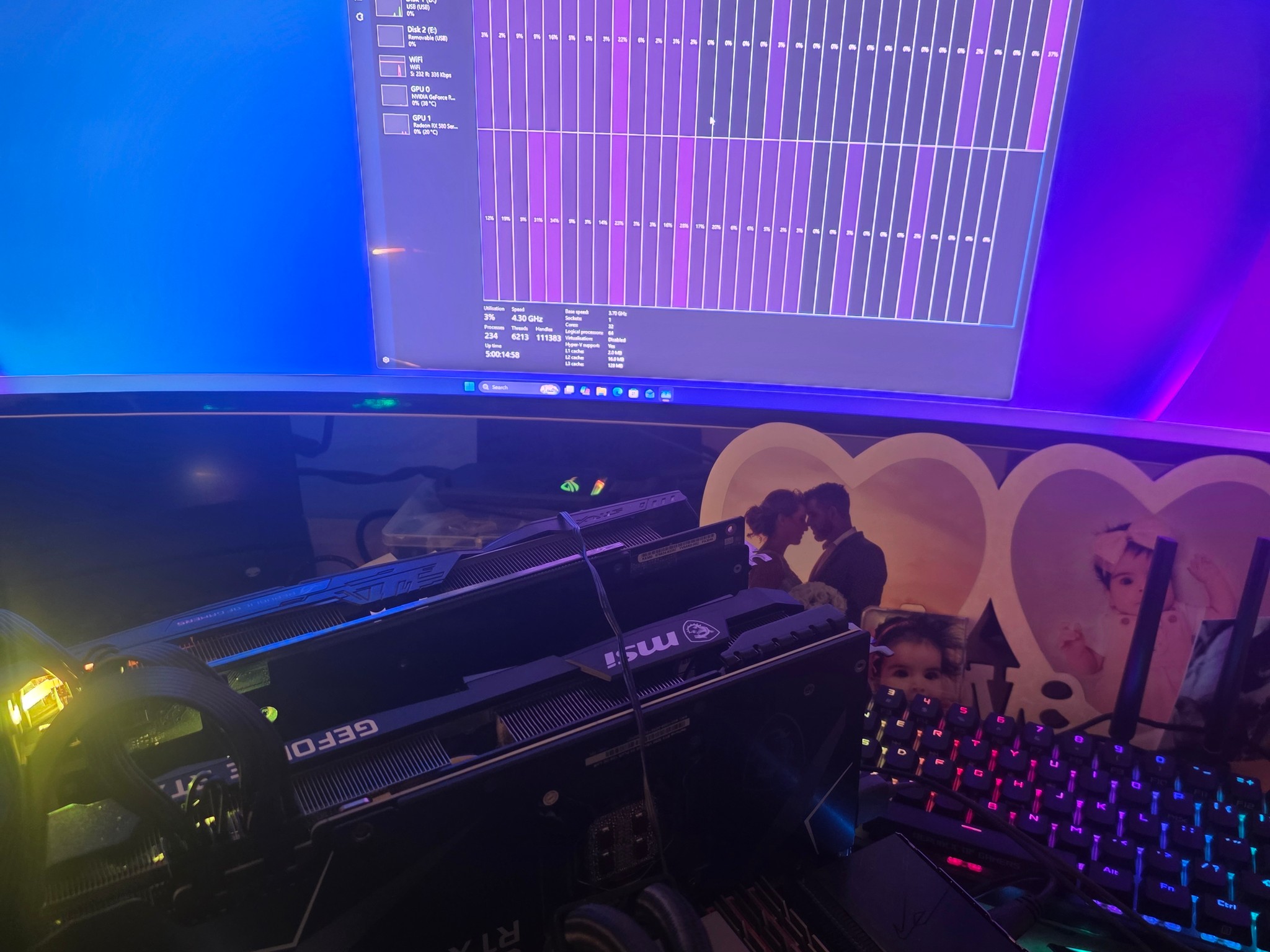 Gigabyte TRX40 Aorus Xtreme + Threadripper 3970X 32/64