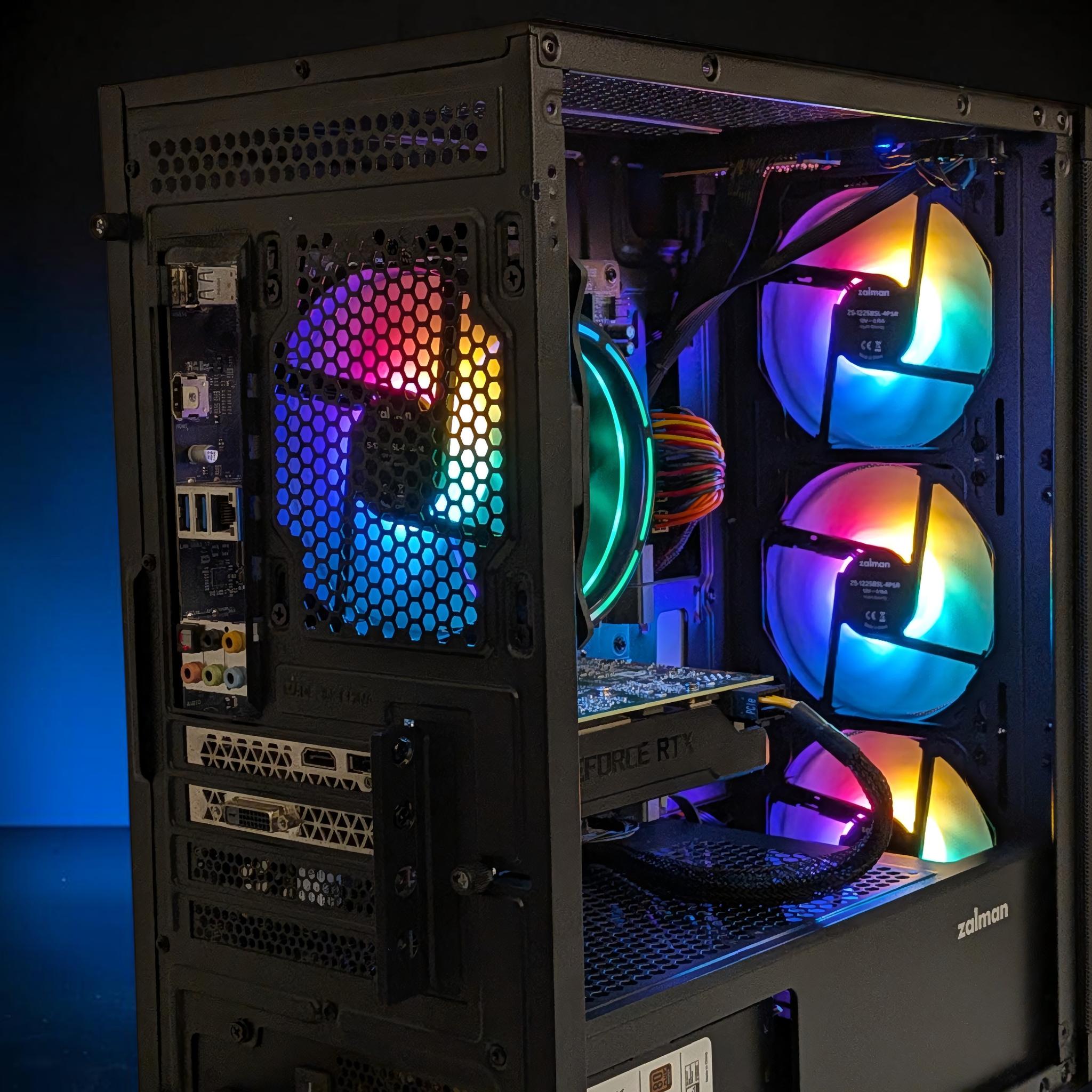 🔥 Gaming PC | GeForce RTX 2060, Core i5-8400, 16GB RAM, 480GB SSD, WIFI, Win 11 Pro