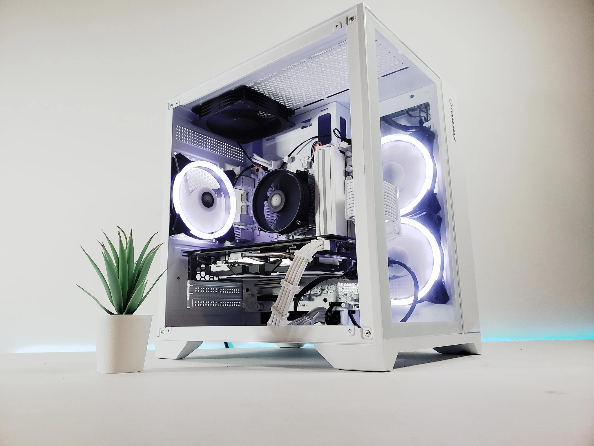 i7 Value Gaming PC | ⚙️RX580 | All White✨ |