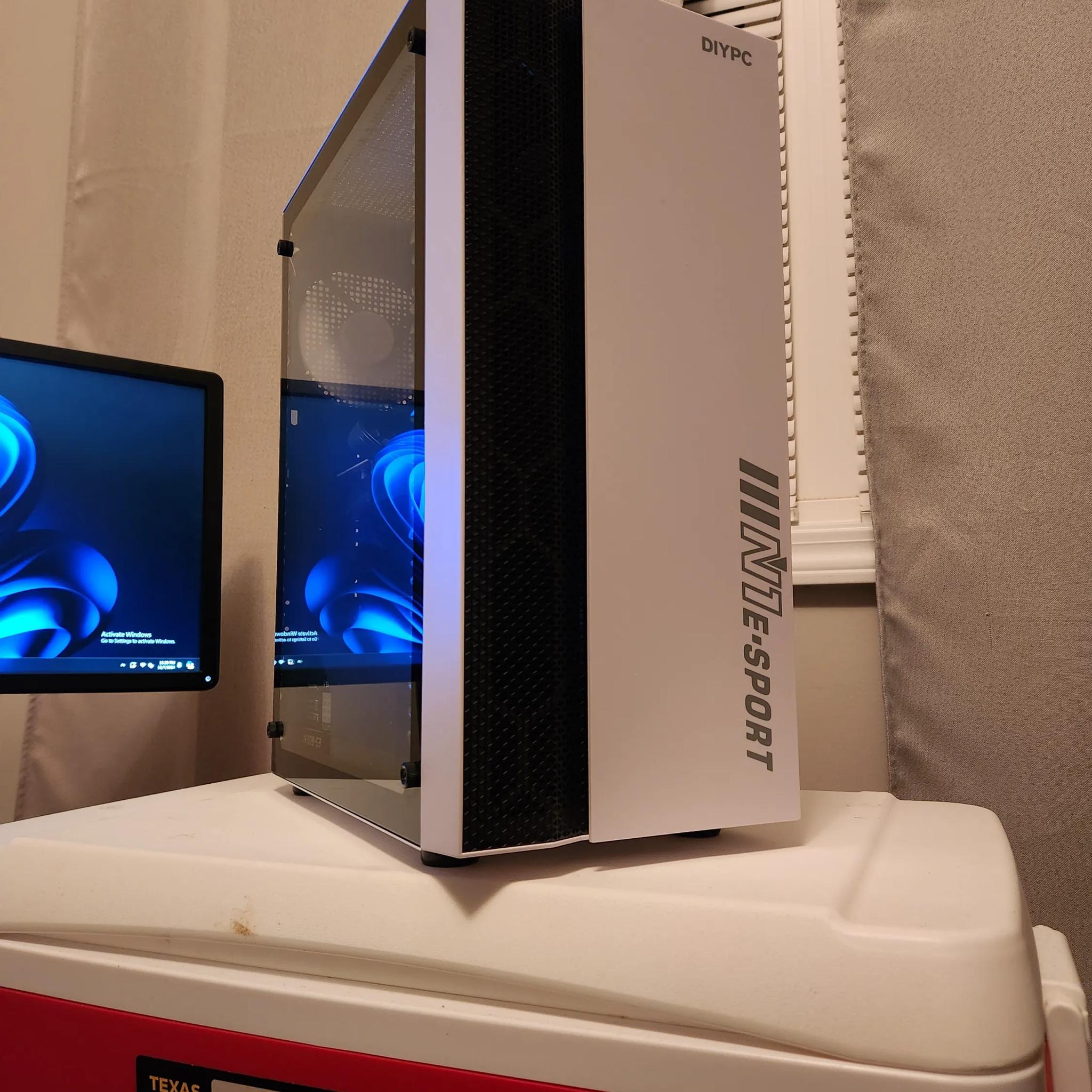 Ryzen 5 1080P Gaming PC, 16GB 3200MHZ RAM, RX 5600 XT 6GB Graphics Card