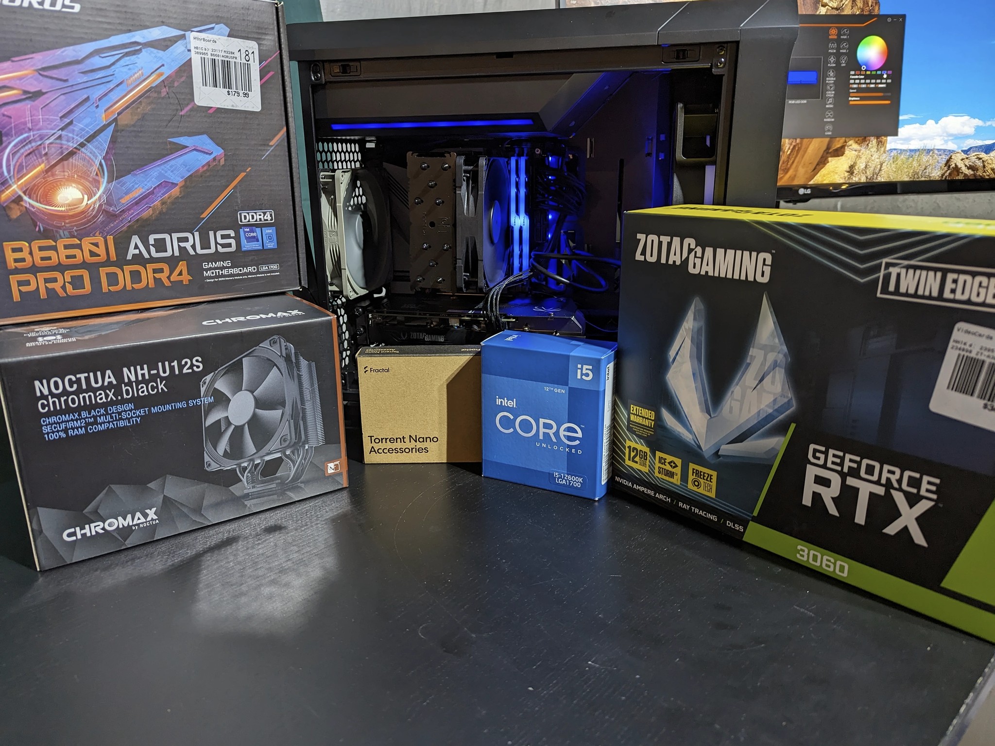 Brand New SFF Gaming PC-Intel i5 12600K / Zotac RTX 3060 12GB / 1TB SSD / 16GB RAM - Quiet and Fast!