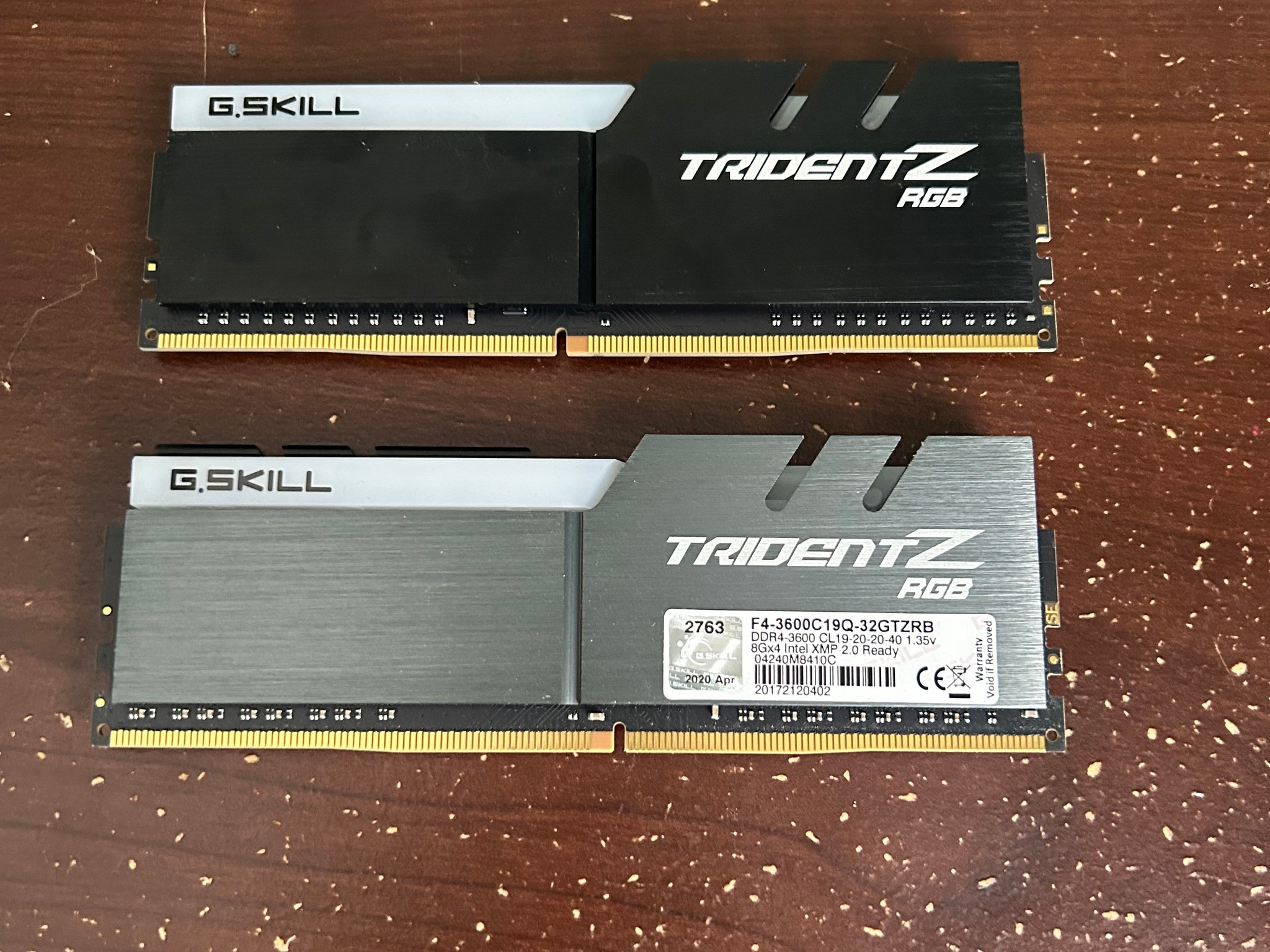 16gb rgb 3600mhz ddr4 trident z ram (8x2)