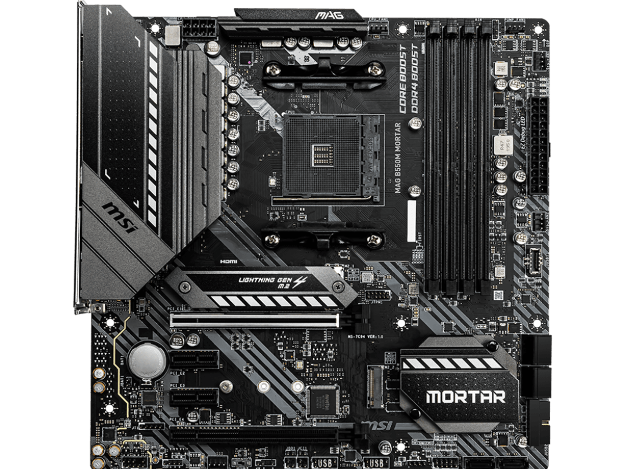 MSI MAG B550M MORTAR - AMD AM4 Motherboard