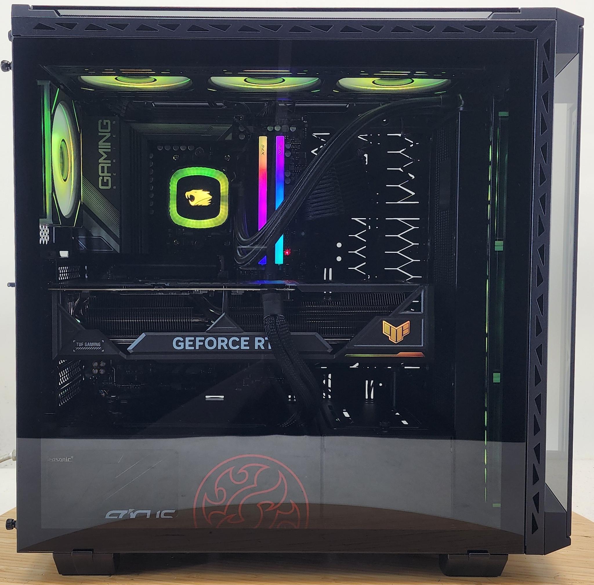 Gaming PC Ryzen 7 7700 32GB RAM 2TB SSD RTX 4080 SUPER 16GB Windows 11 Computer