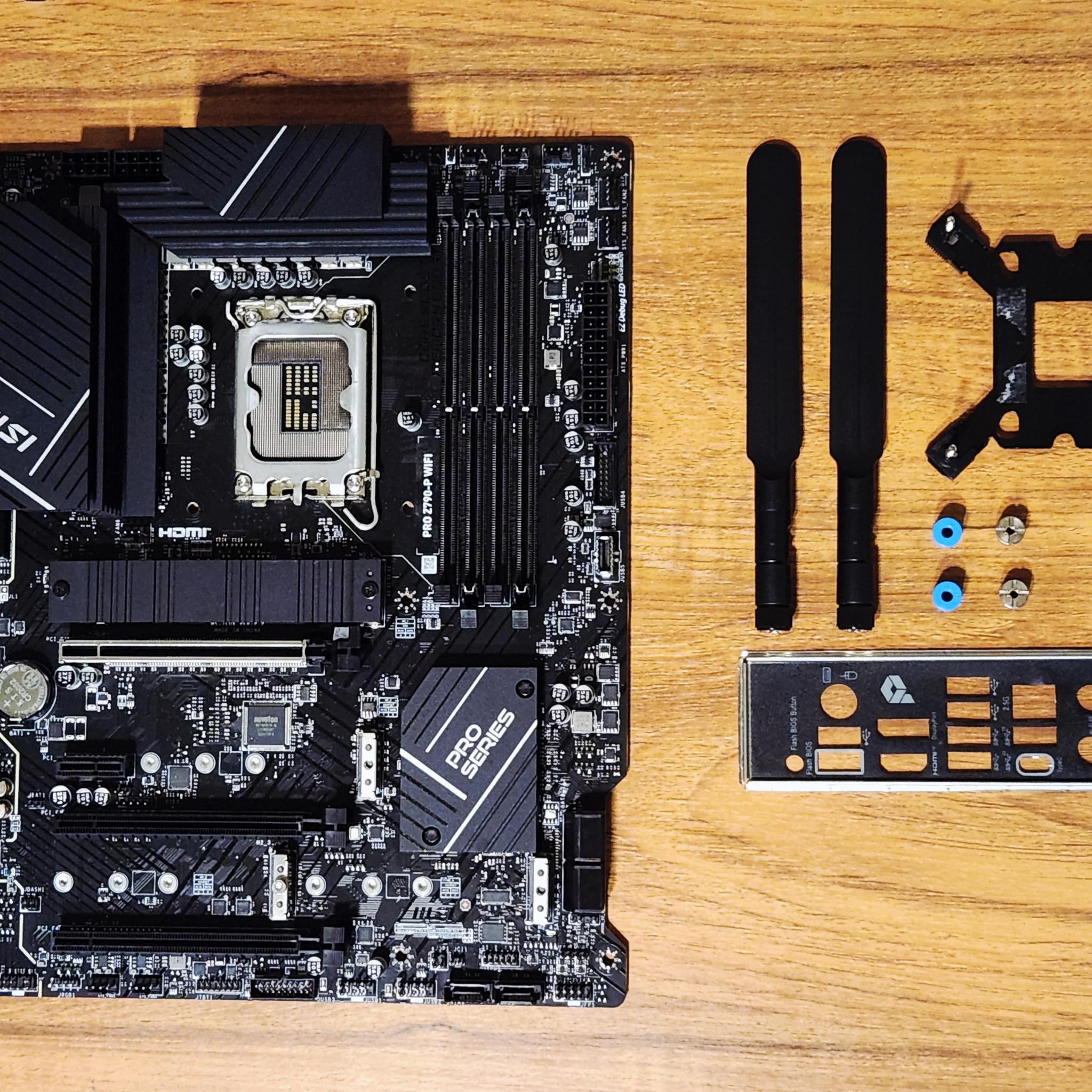 MSI PRO Z790-P WIFI Motherboard + WiFI Antennas