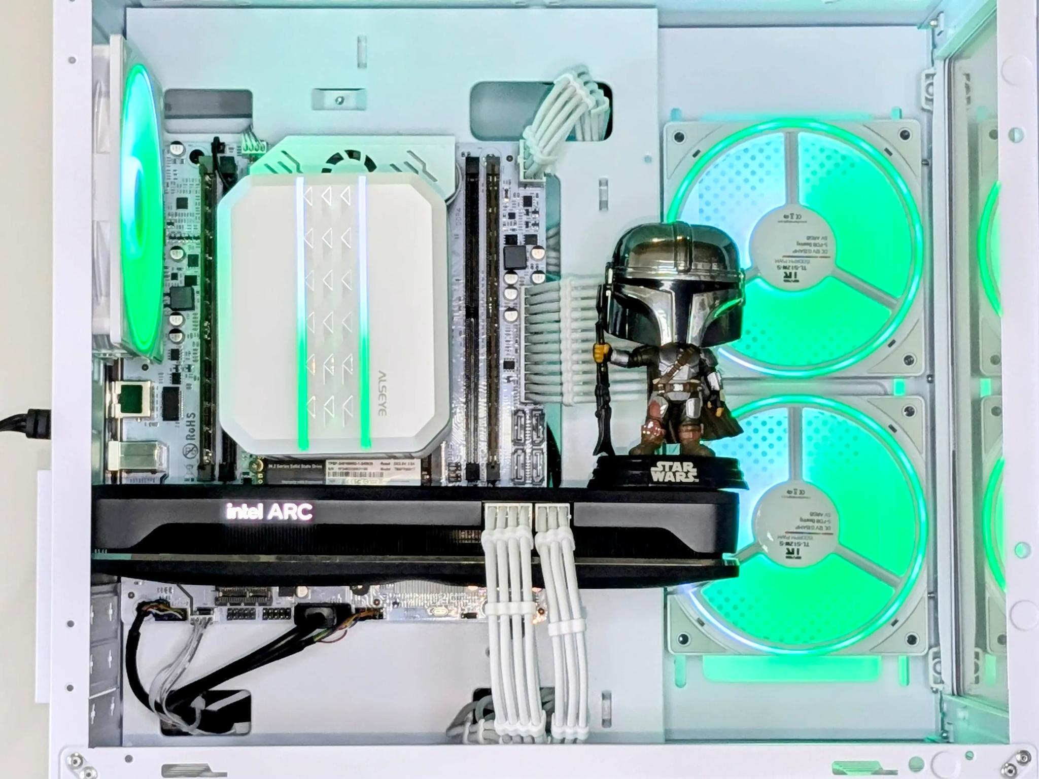 Mandolorian 1080p-1440p Beast🤍Intel ARC A750🤍Intel Xeon(12-cores/24-threads)🤍32GB DDR4🤍1TB SSD🤍