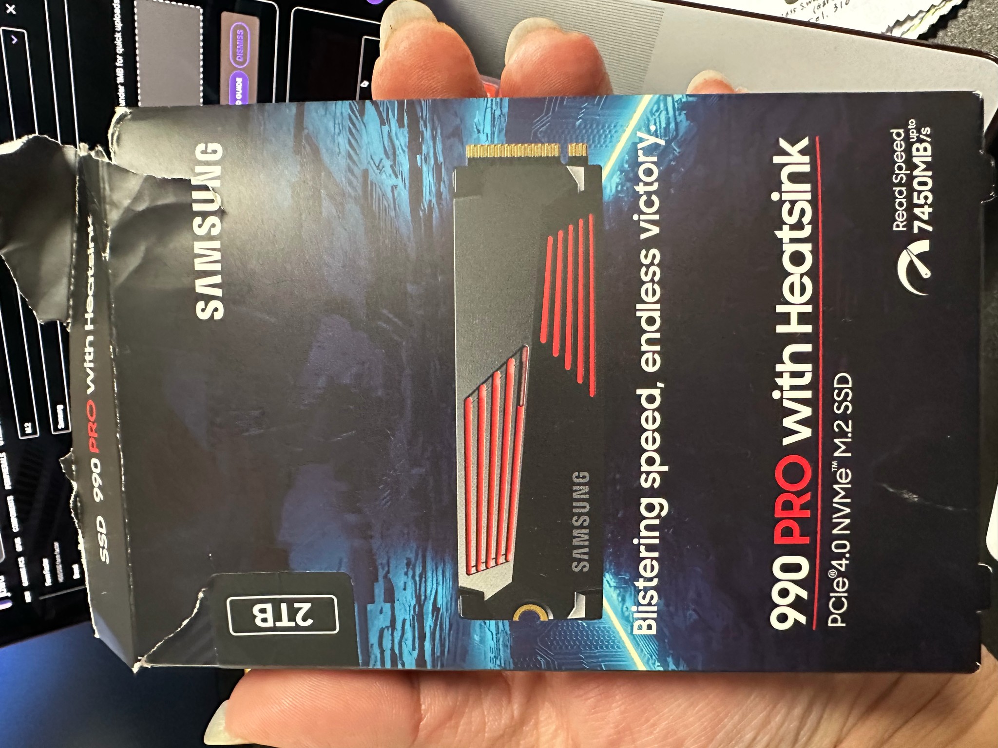SSD 990 PRO with Heatsink