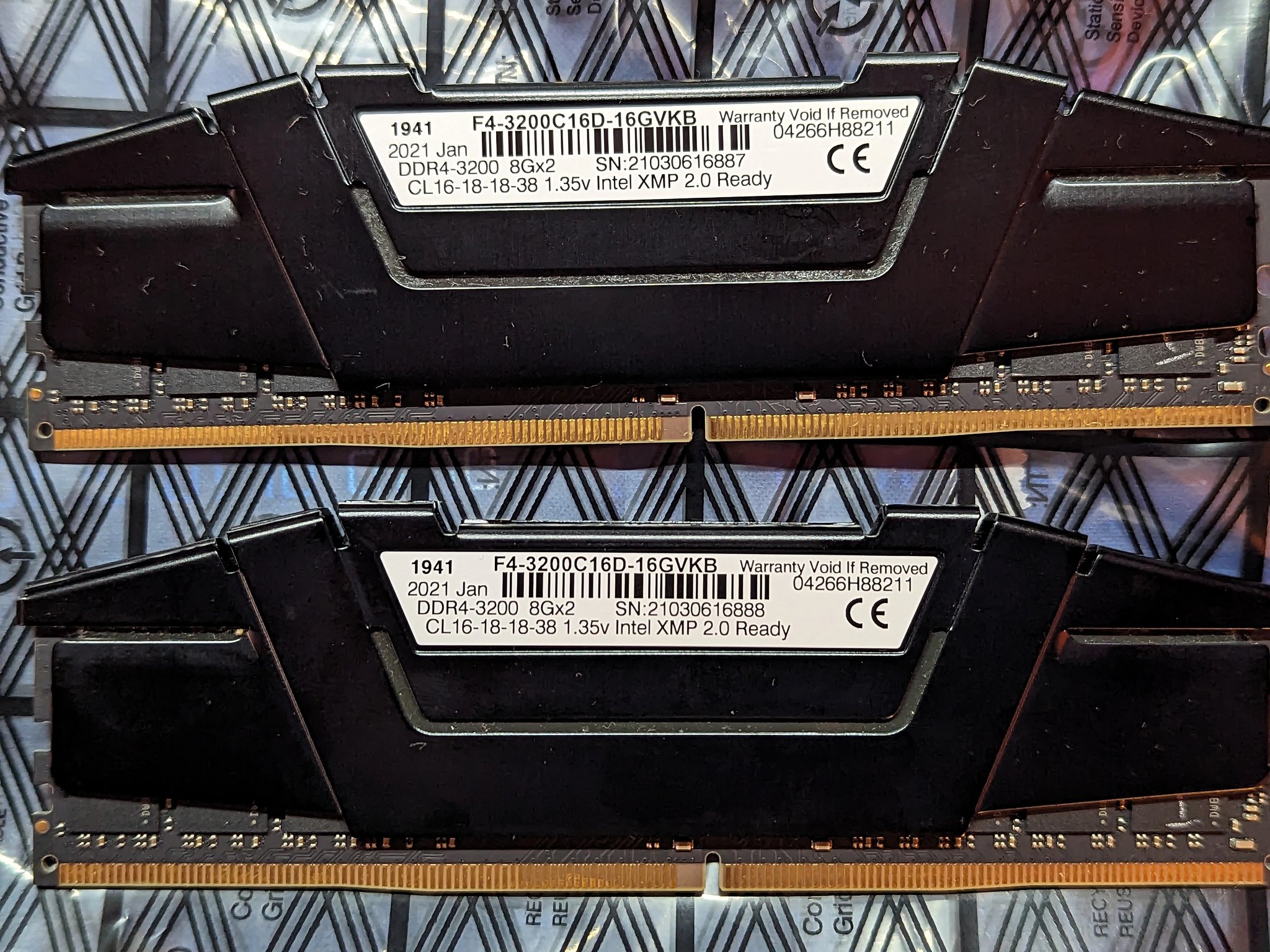 Gskil ddr4 3200 cl 16 16GB set