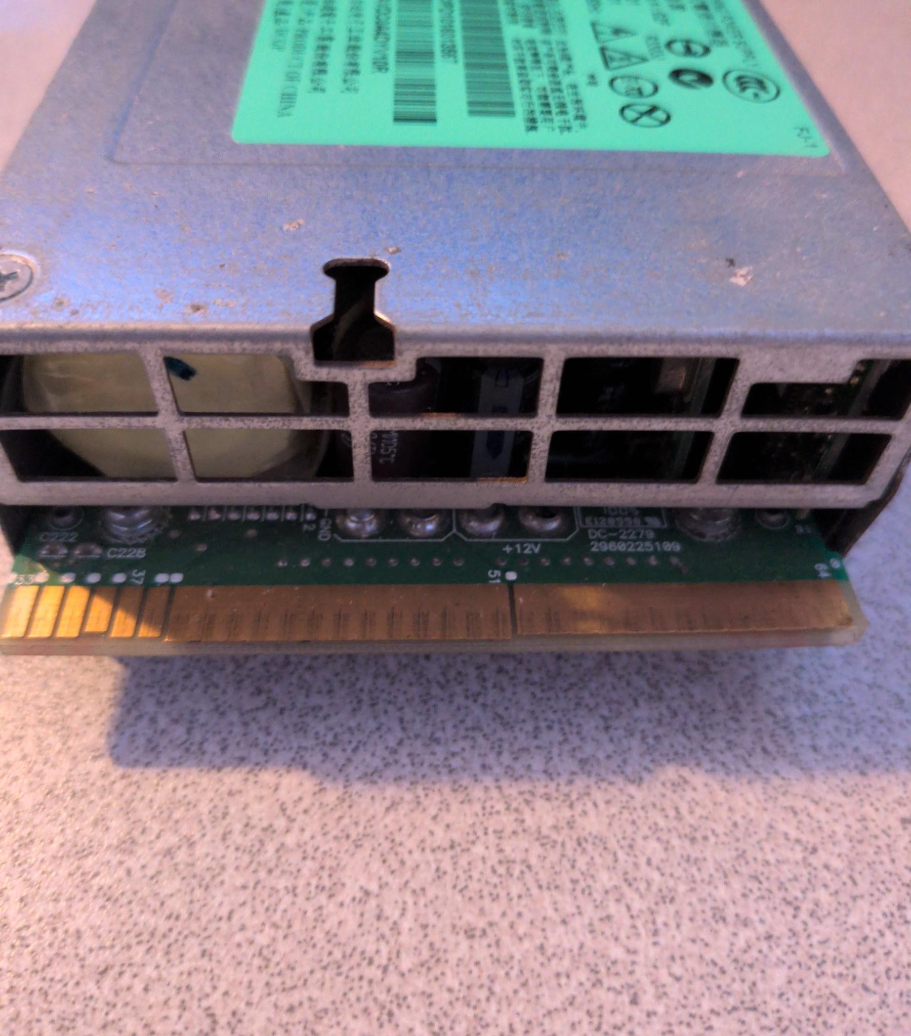 HP 1200W Server PSU DPS-1200FB Kit Breakout Board Cables - Unit 4
