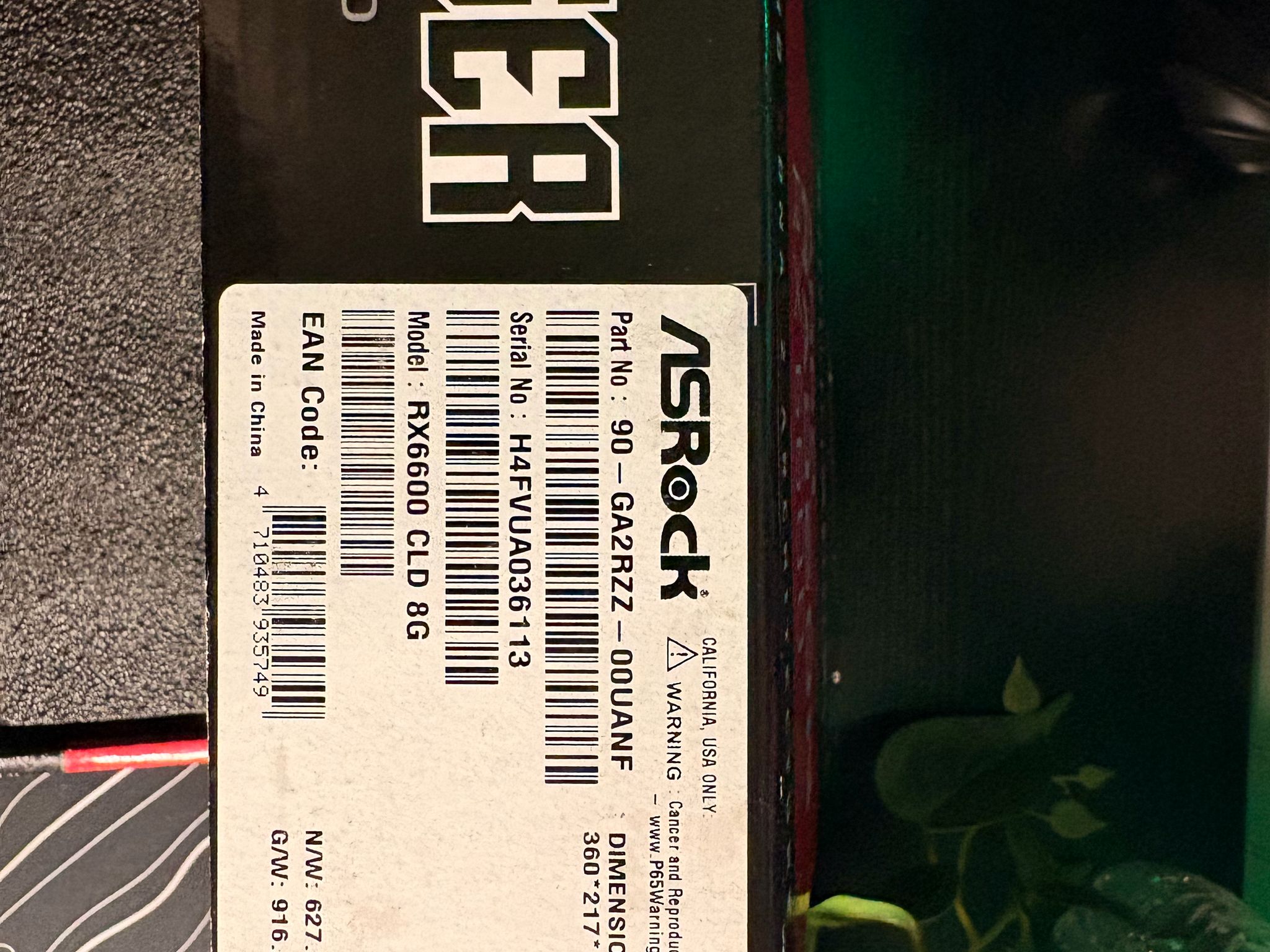 ASRock Challenger Radeon RX 6600