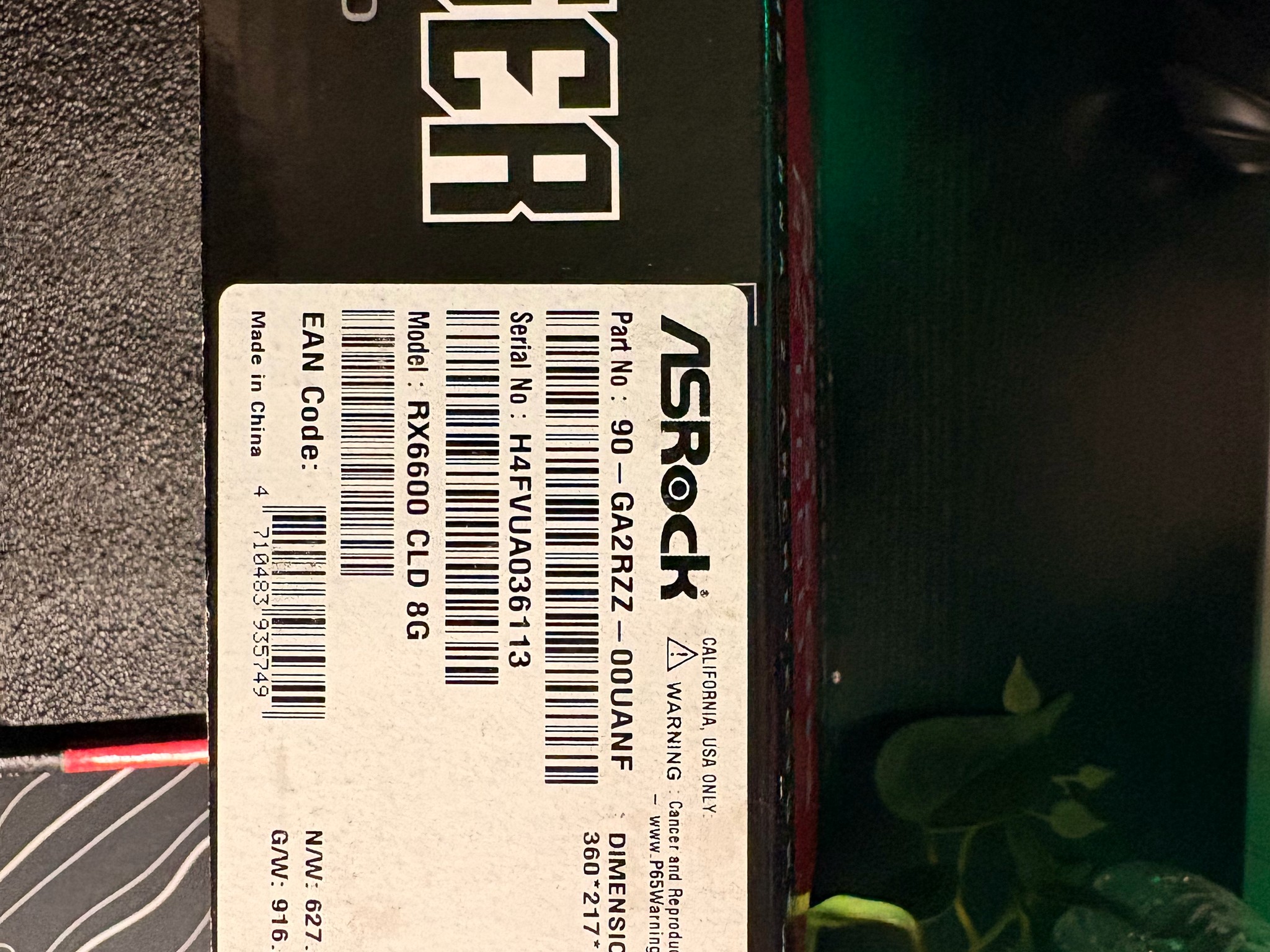 ASRock Challenger Radeon RX 6600