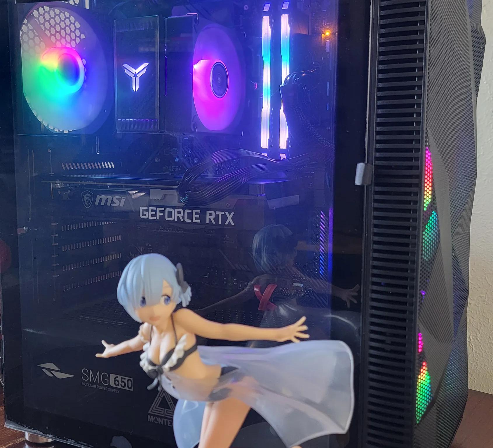 All around custom PC Ryzen 5 3600x, RTX 3060, 32Gb ram, 3TB total storage