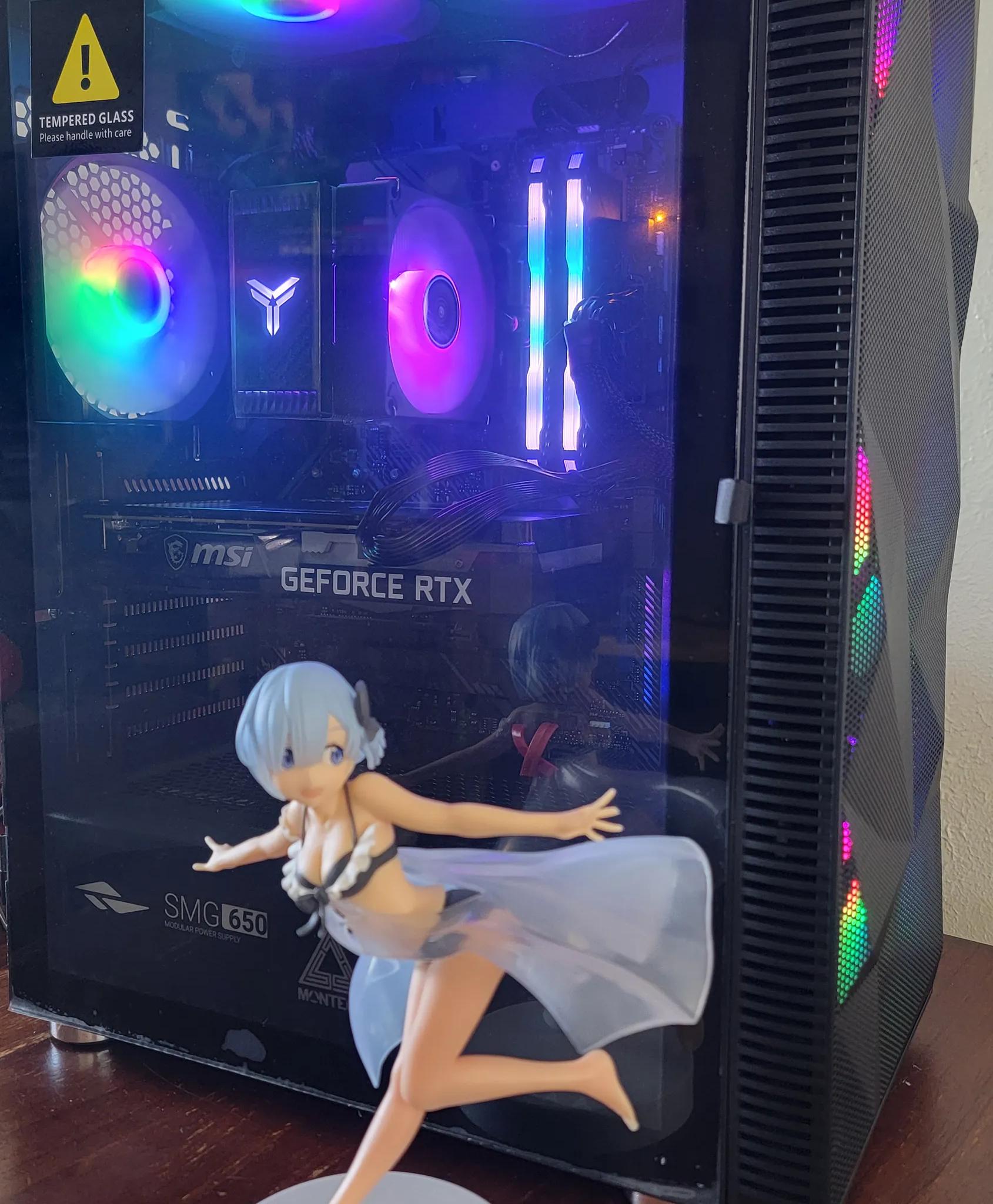 All around custom PC Ryzen 5 3600x, RTX 3060, 32Gb ram, 3TB total storage