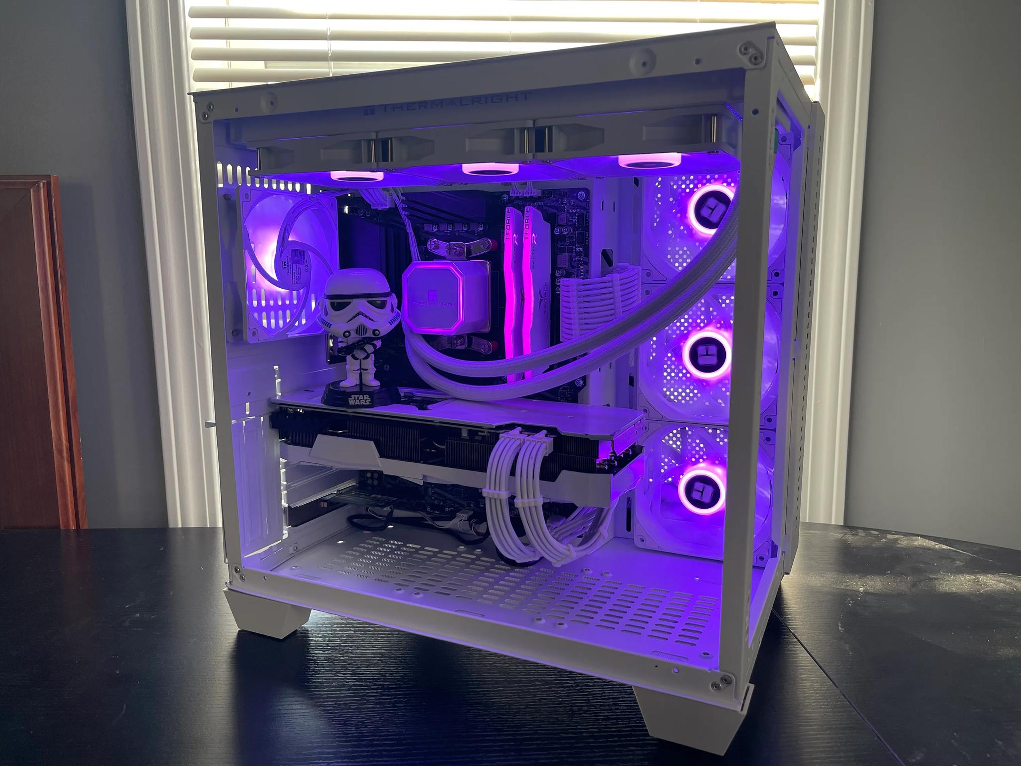 ⚪Stormtrooper⚫🌊Liquid Cooled🌊 RTX 3080 | Ryzen 7 5800X | 1TB NVME | 32GB RAM