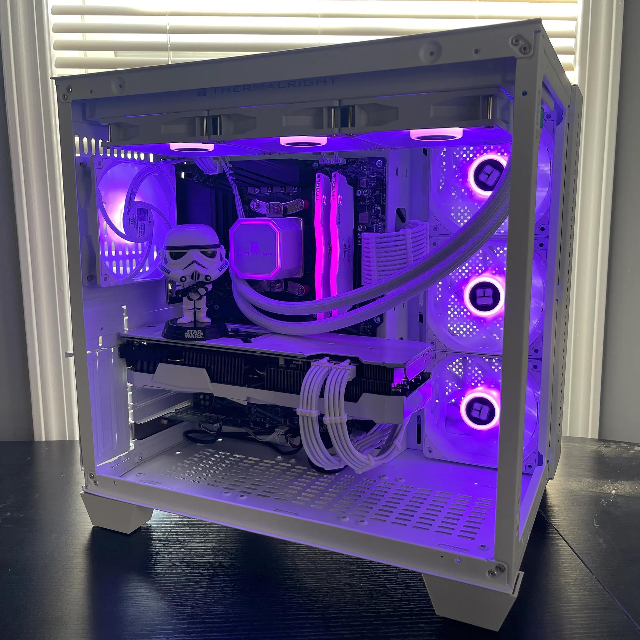 ⚪Stormtrooper⚫🌊Liquid Cooled🌊 RTX 3080 | Ryzen 7 5800X | 1TB NVME | 32GB RAM