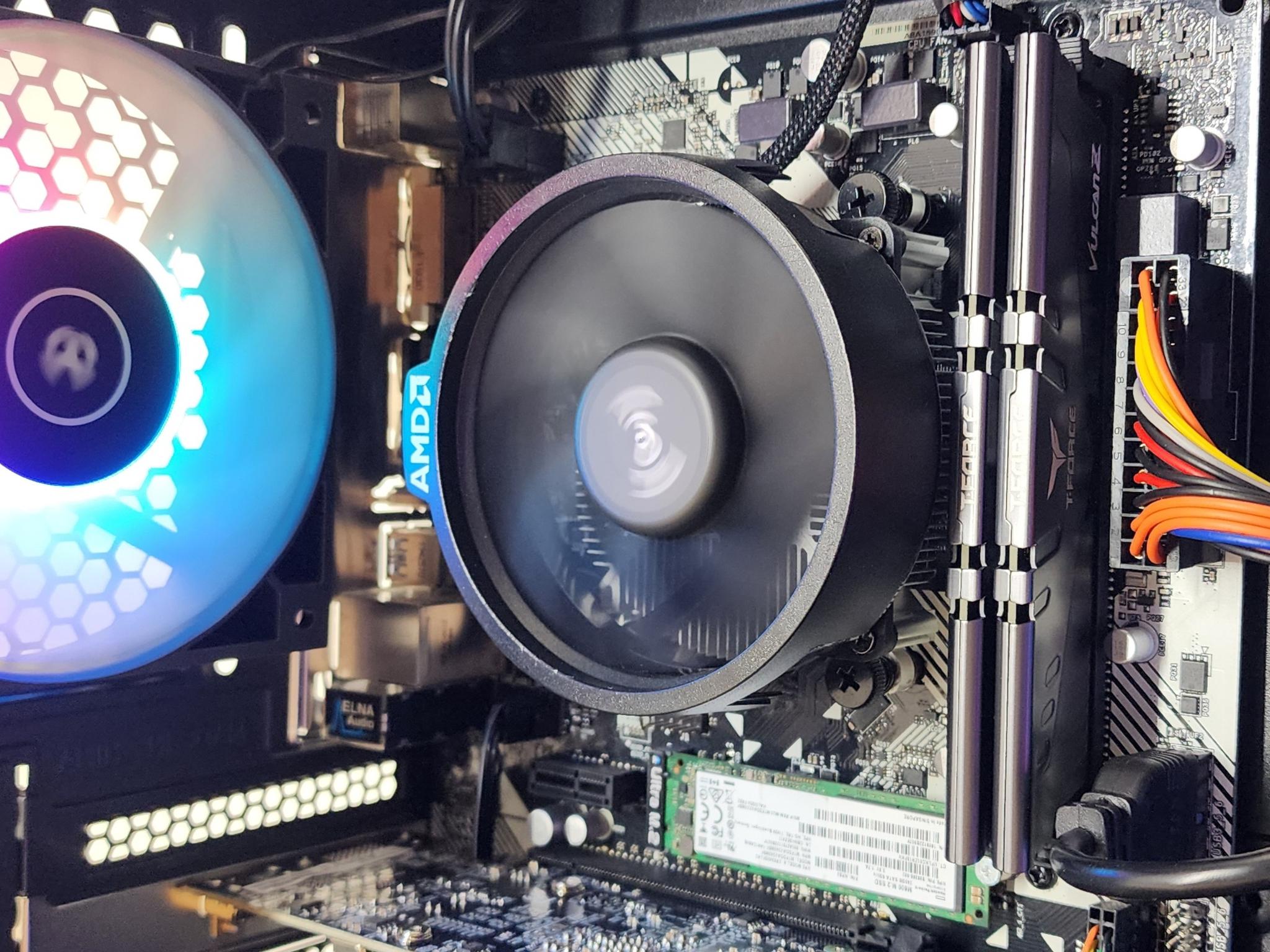 Gaming PC Ryzen 2300X 16GB RAM 256GB SSD 1TB HDD GT 1030 2GB Windows 11 Computer