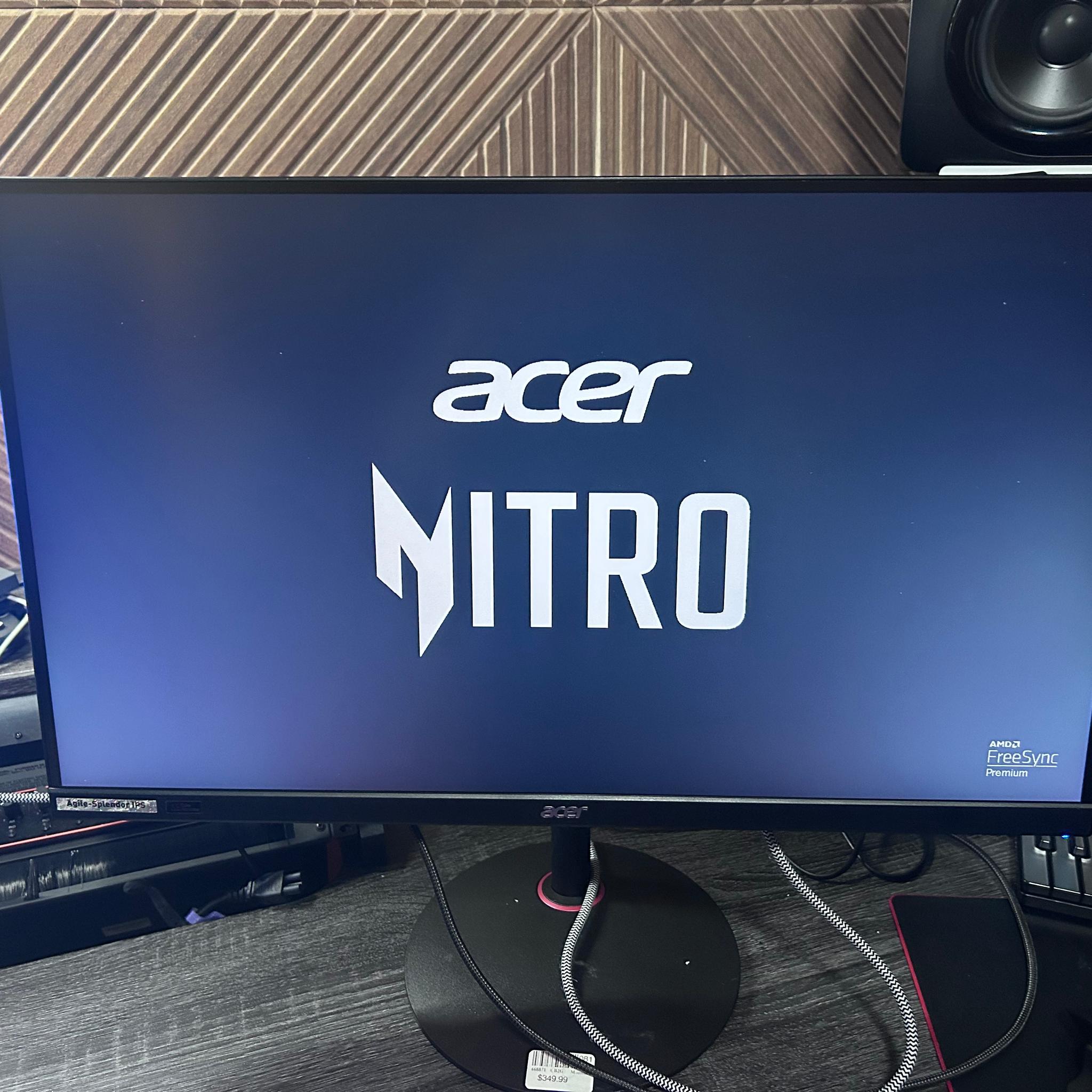 Acer Nitro 27" 4K (160hz) (3840 x 2160) Gaming Monitor (XV272K)