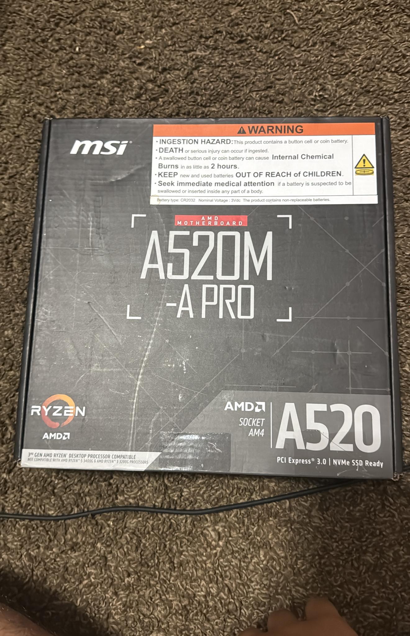 MSI A520M PRO
