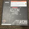MSI A520M PRO