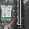 ASrock B550 PG Velocita + Intel AX210 Wifi 6E card + Asus Wifi 6E antenna