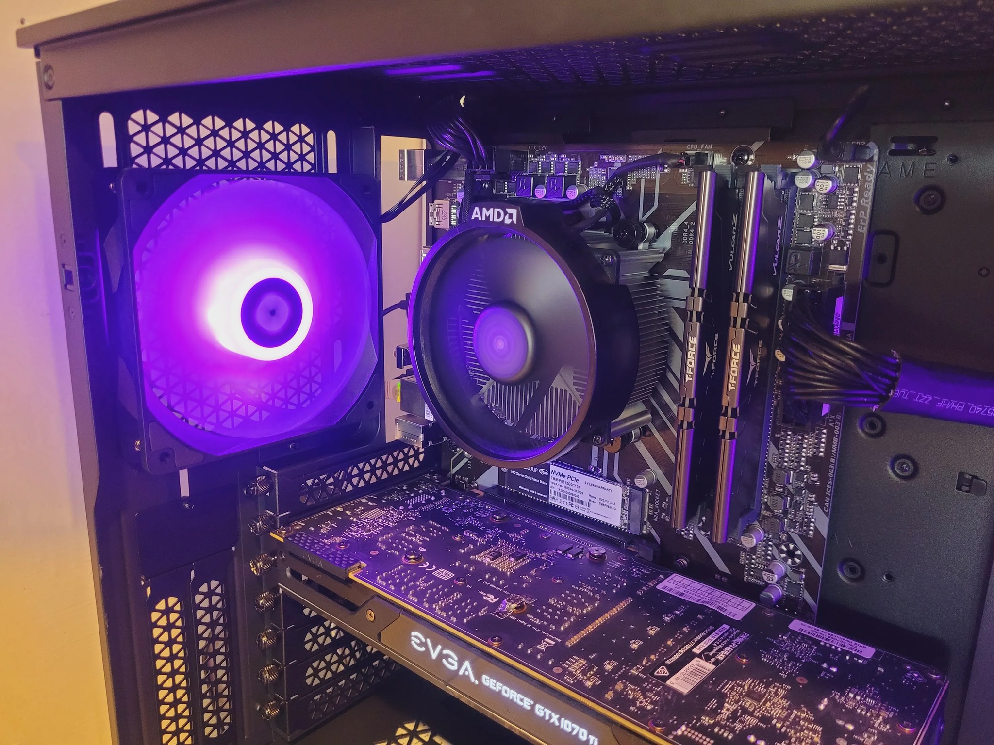 Budget RGB Ryzen GTX Gaming PC | Ryzen 5 2600 | GTX 1070ti | 16GB Ram | Budget Gaming PC Desktop