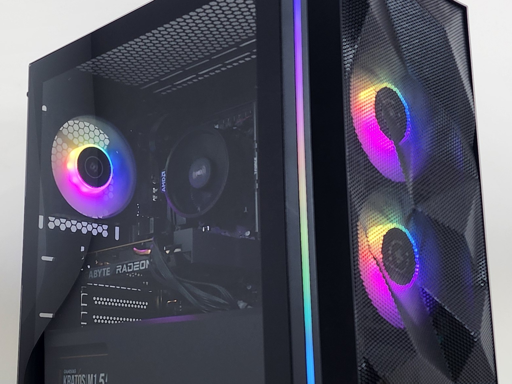 Gaming PC Ryzen 5 5500 16GB RAM 1TB SSD RX 6500 XT 4GB Windows 11 Computer