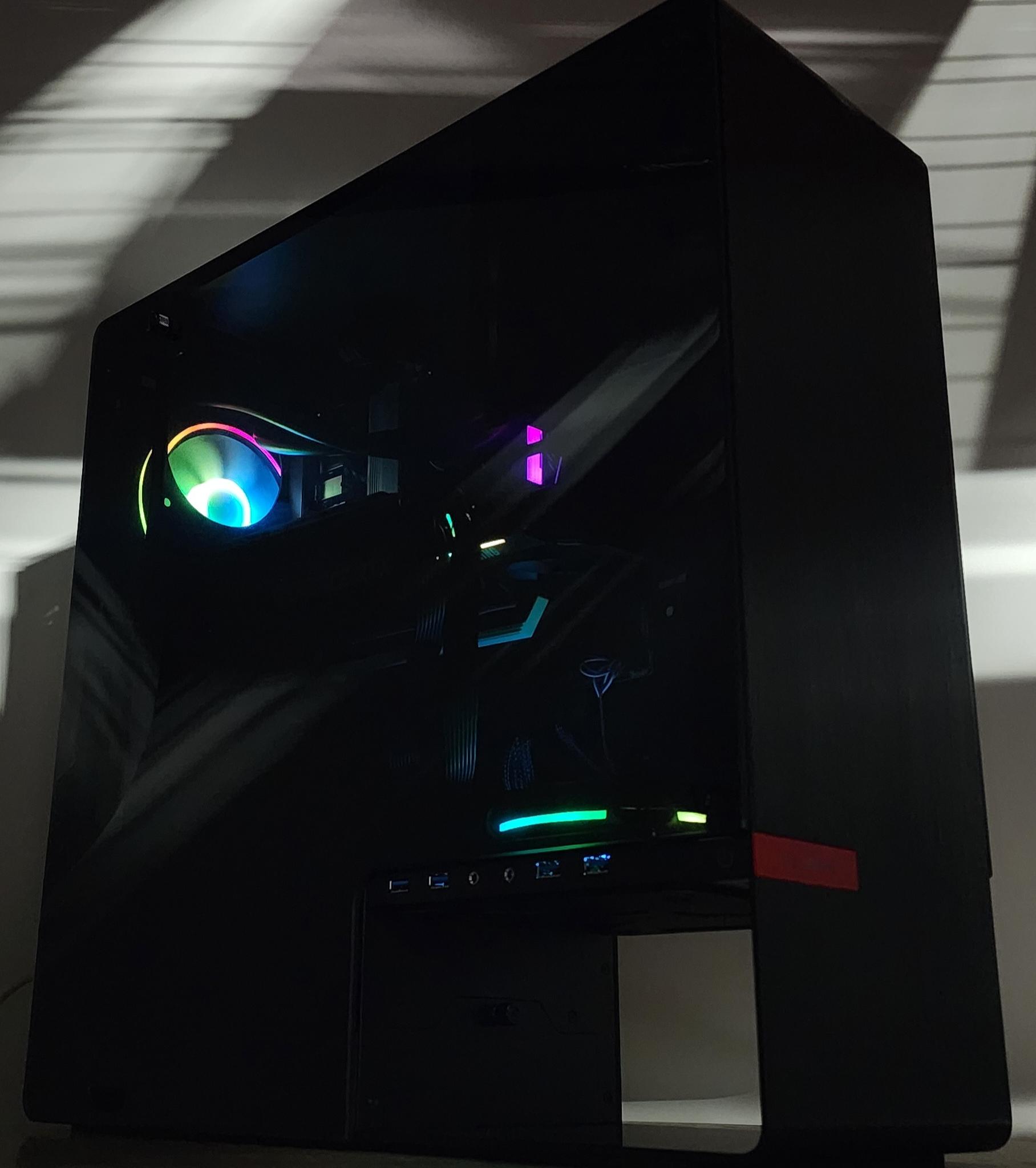 Gaming PC Ryzen 5 9600X 16GB RAM 240GB SSD + 2TB HDD RTX 3070 8GB Windows 11 Computer