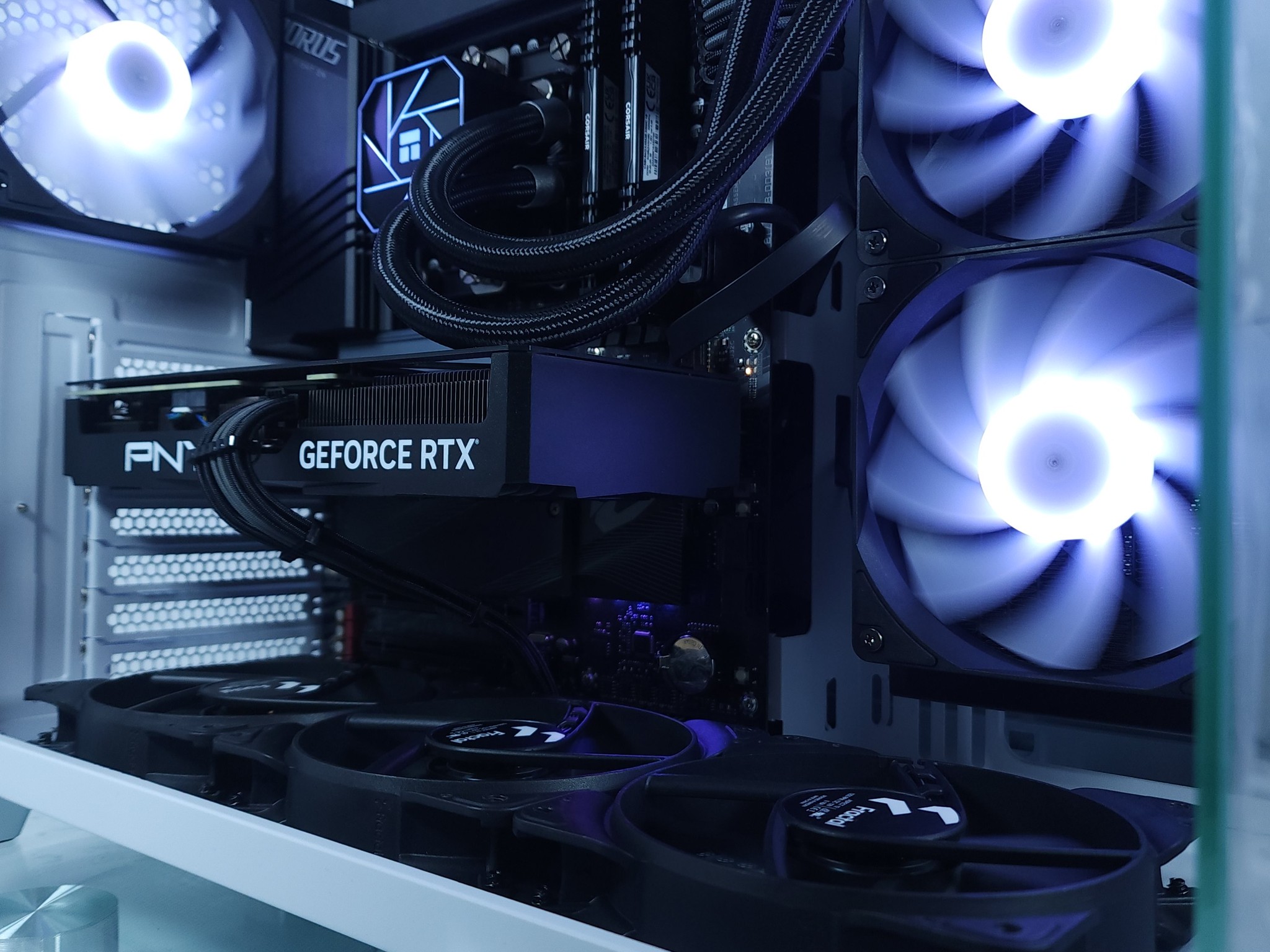 🤍RTX 4070 Super●Core i7 12700KF●1440p Gaming Computer
