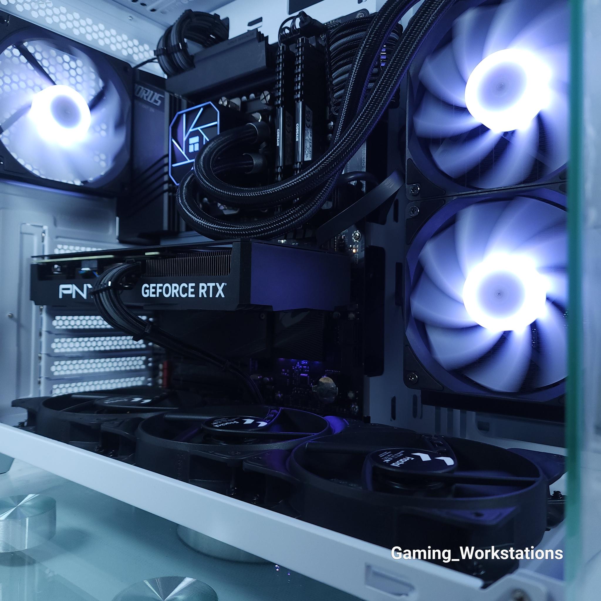 🤍RTX 4070 Super●Core i7 12700KF●1440p Gaming Computer