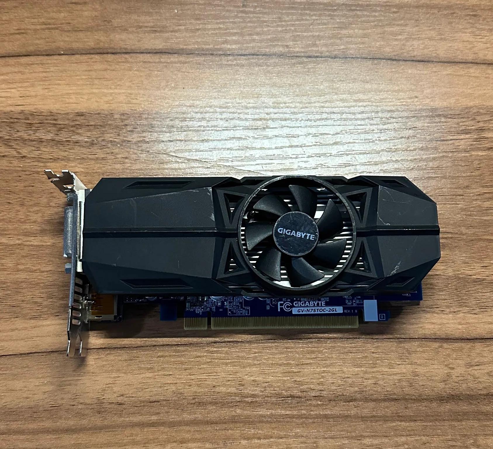 Nvidia GeForce GTX 750 Ti Gigabyte OC Edition 2GB GDDR5 Graphics Card