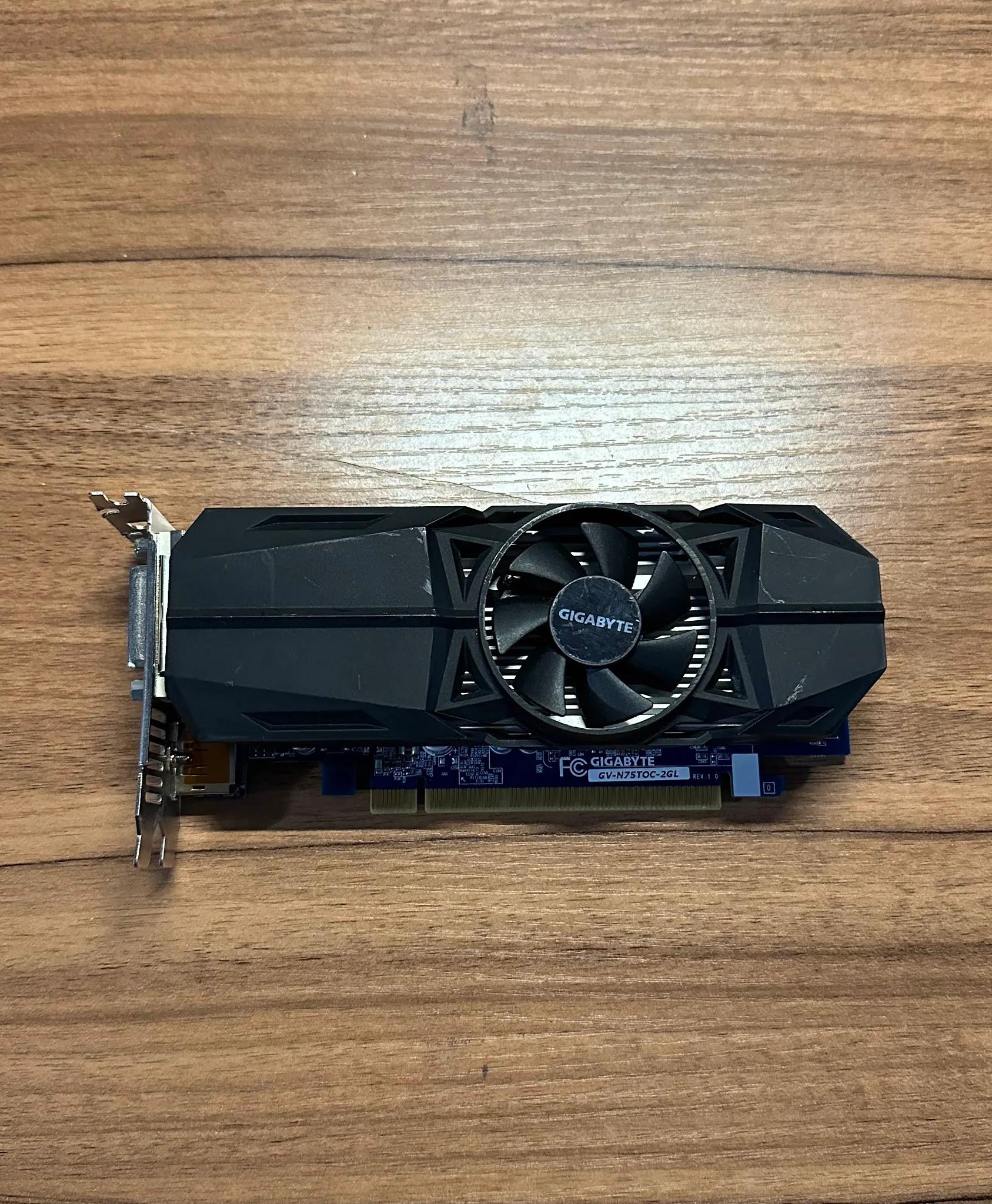 Nvidia GeForce GTX 750 Ti Gigabyte OC Edition 2GB GDDR5 Graphics Card