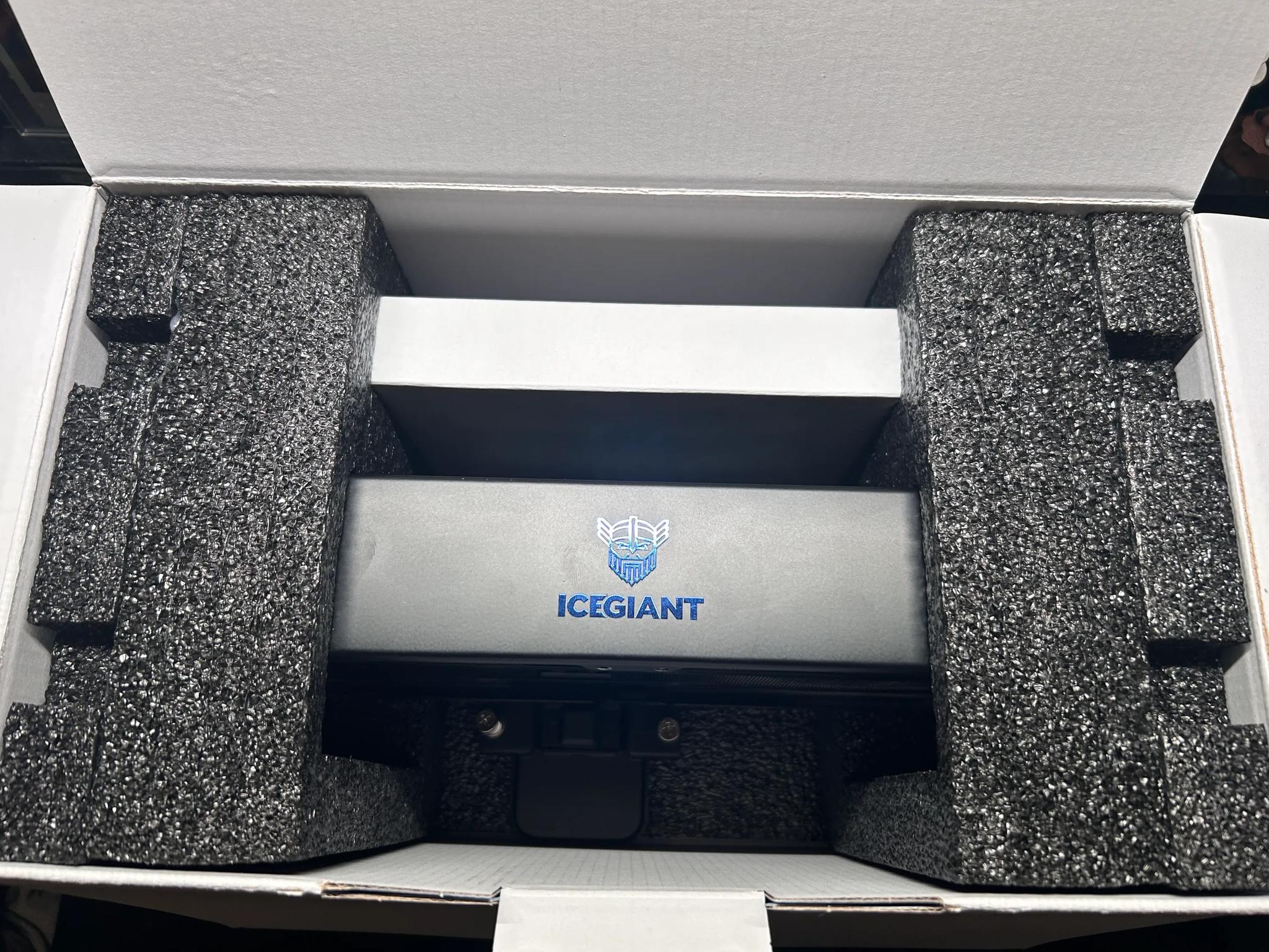 ICEGIANT PROSIPHON ELITE CPU COOLER SUPPORTS AM4, AM5, TR4, LGA - USED NO FANS