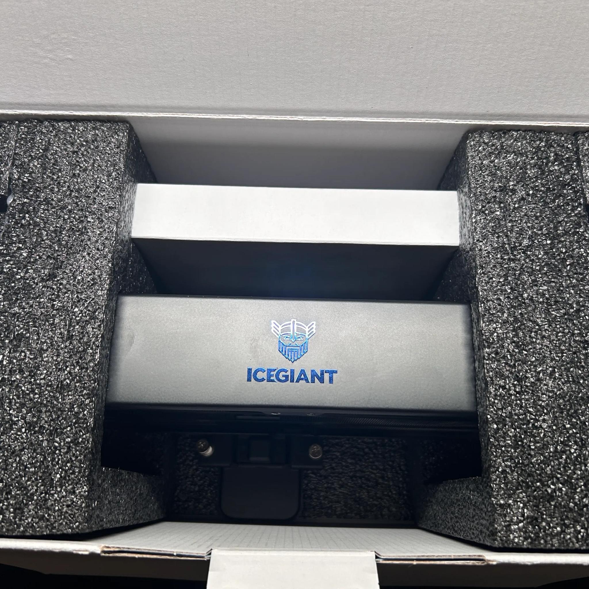 ICEGIANT PROSIPHON ELITE CPU COOLER SUPPORTS AM4, AM5, TR4, LGA - USED NO FANS