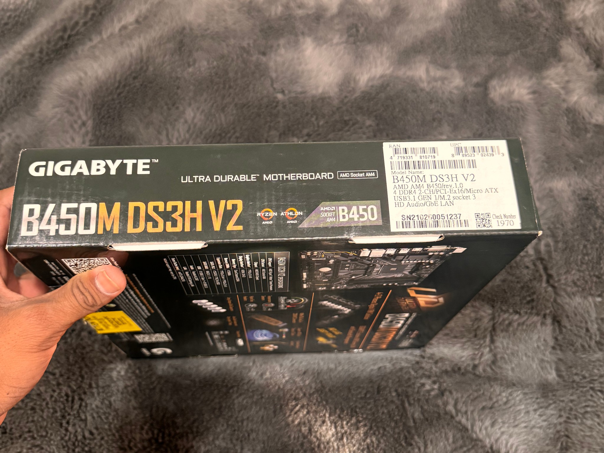GIGABYTE B450M DS3H V2 READ DESC