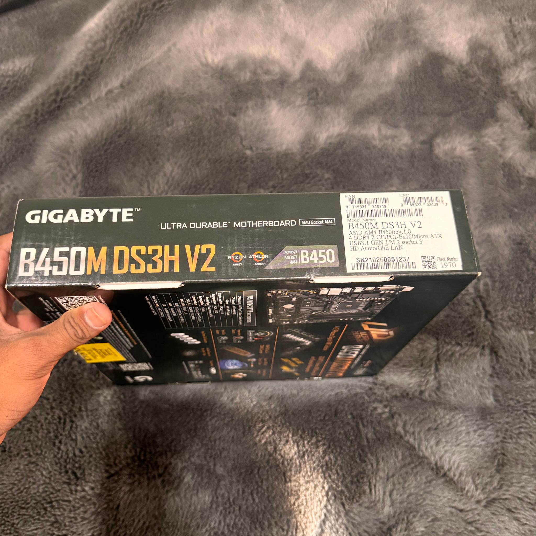 GIGABYTE B450M DS3H V2 READ DESC