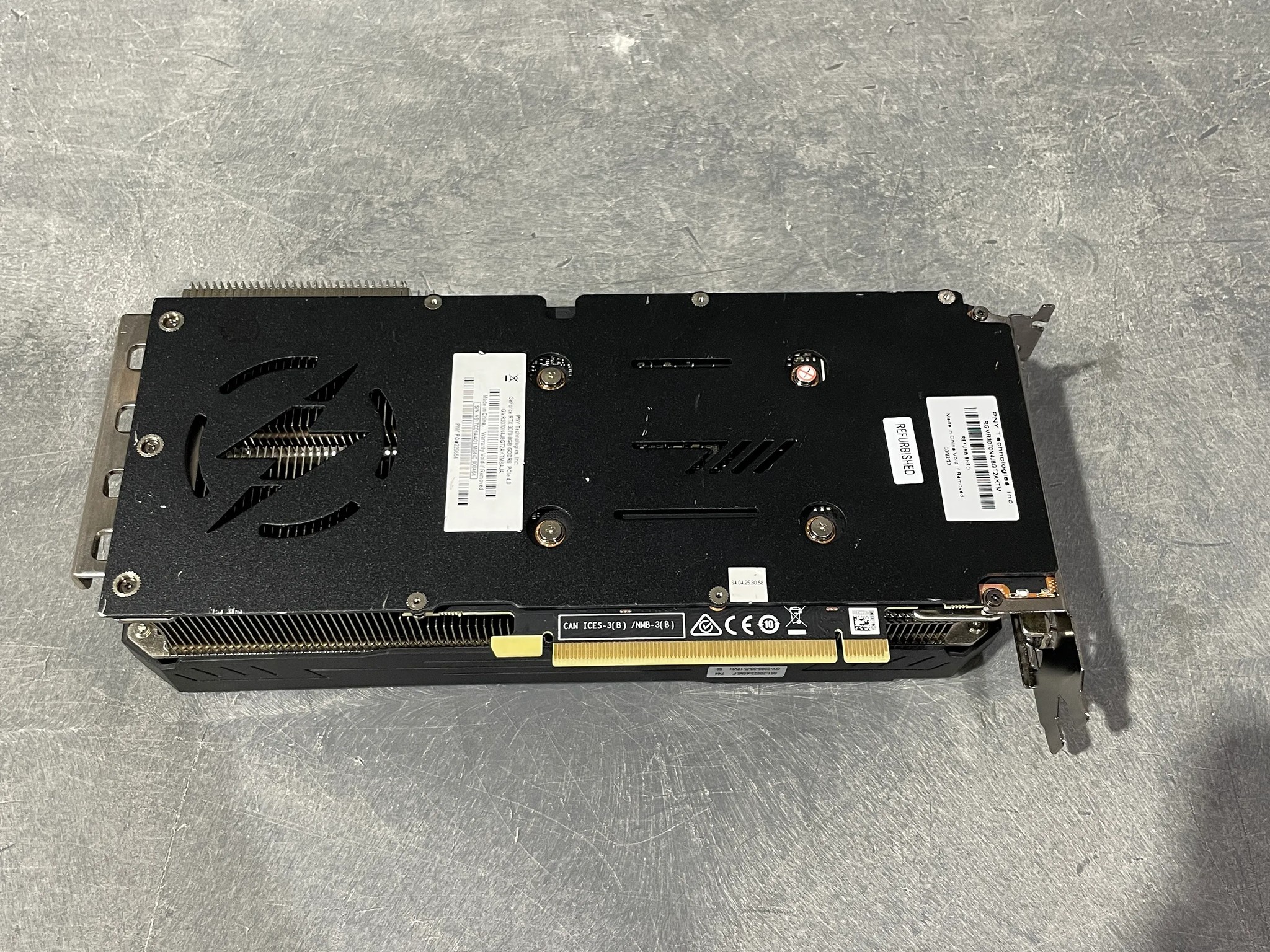 PNY RTX 3070 08G - Refurbished