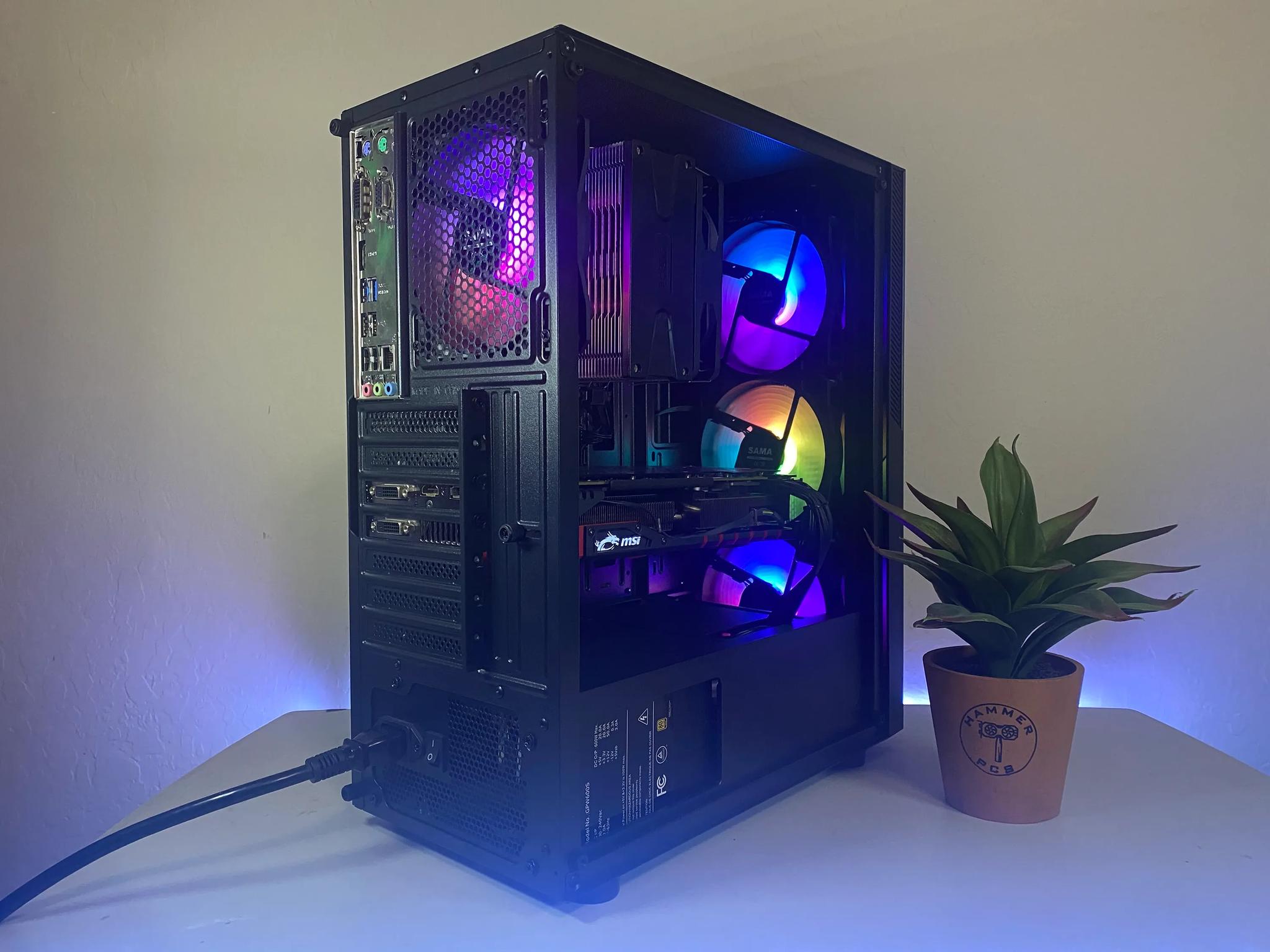 ⚡Custom Built RGB Gaming PC ⚡| Intel i5, Windows 11 | Fortnite, Valorant, GTA V, R6, and more!