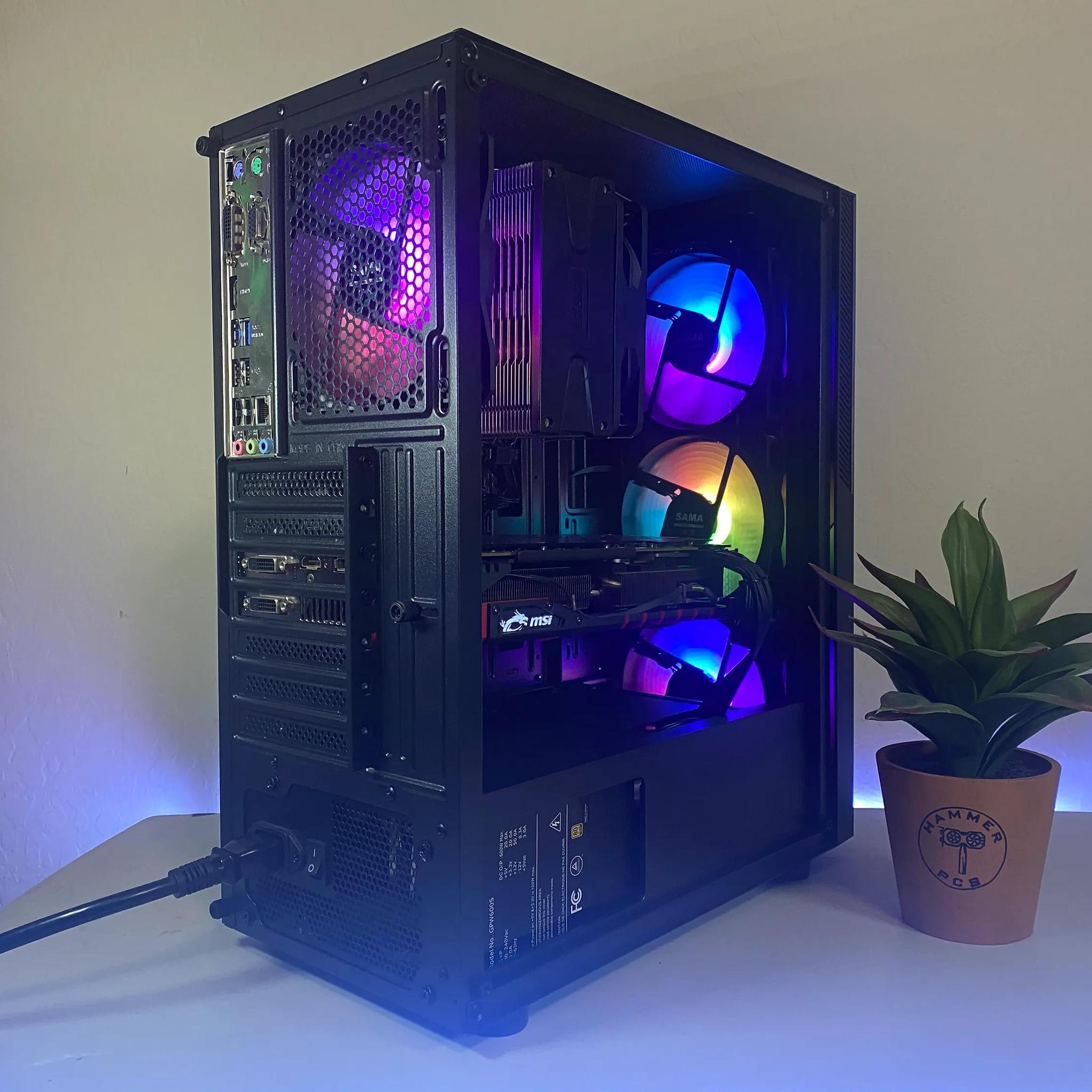 ⚡Custom Built RGB Gaming PC ⚡| Intel i5, Windows 11 | Fortnite, Valorant, GTA V, R6, and more!