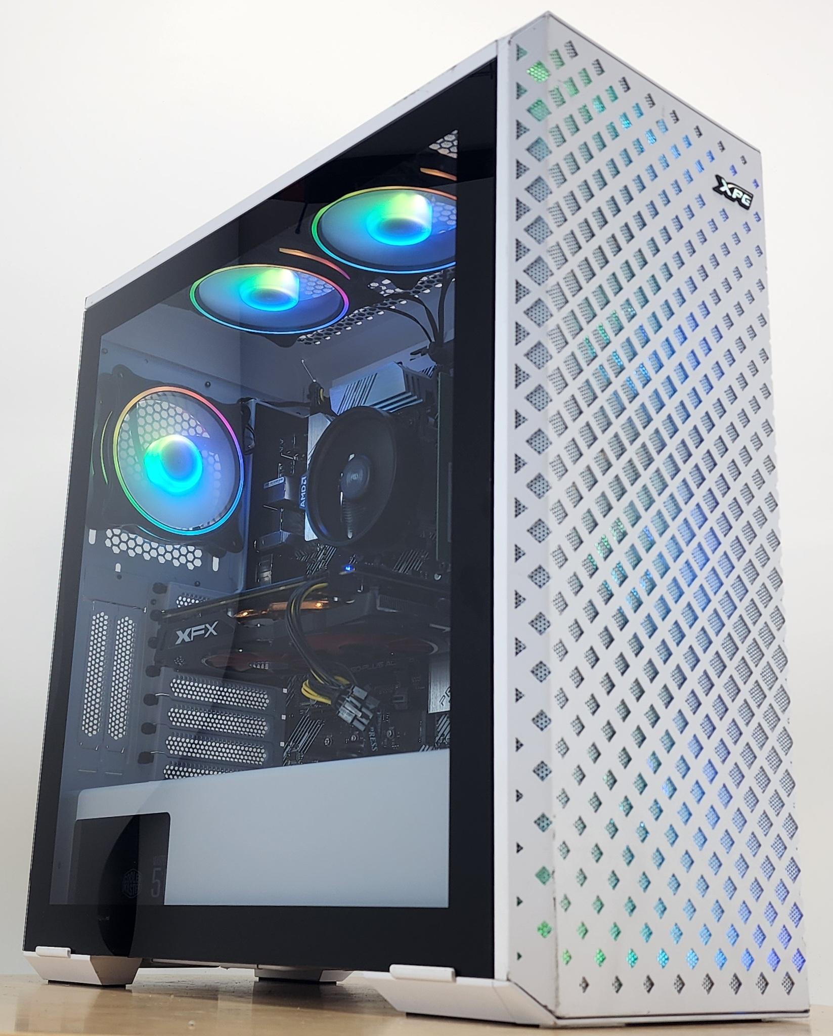 Gaming PC Ryzen 3 4100 8GB RAM 256GB SSD+1TB HDD RX 570 8GB Windows 11 Computer