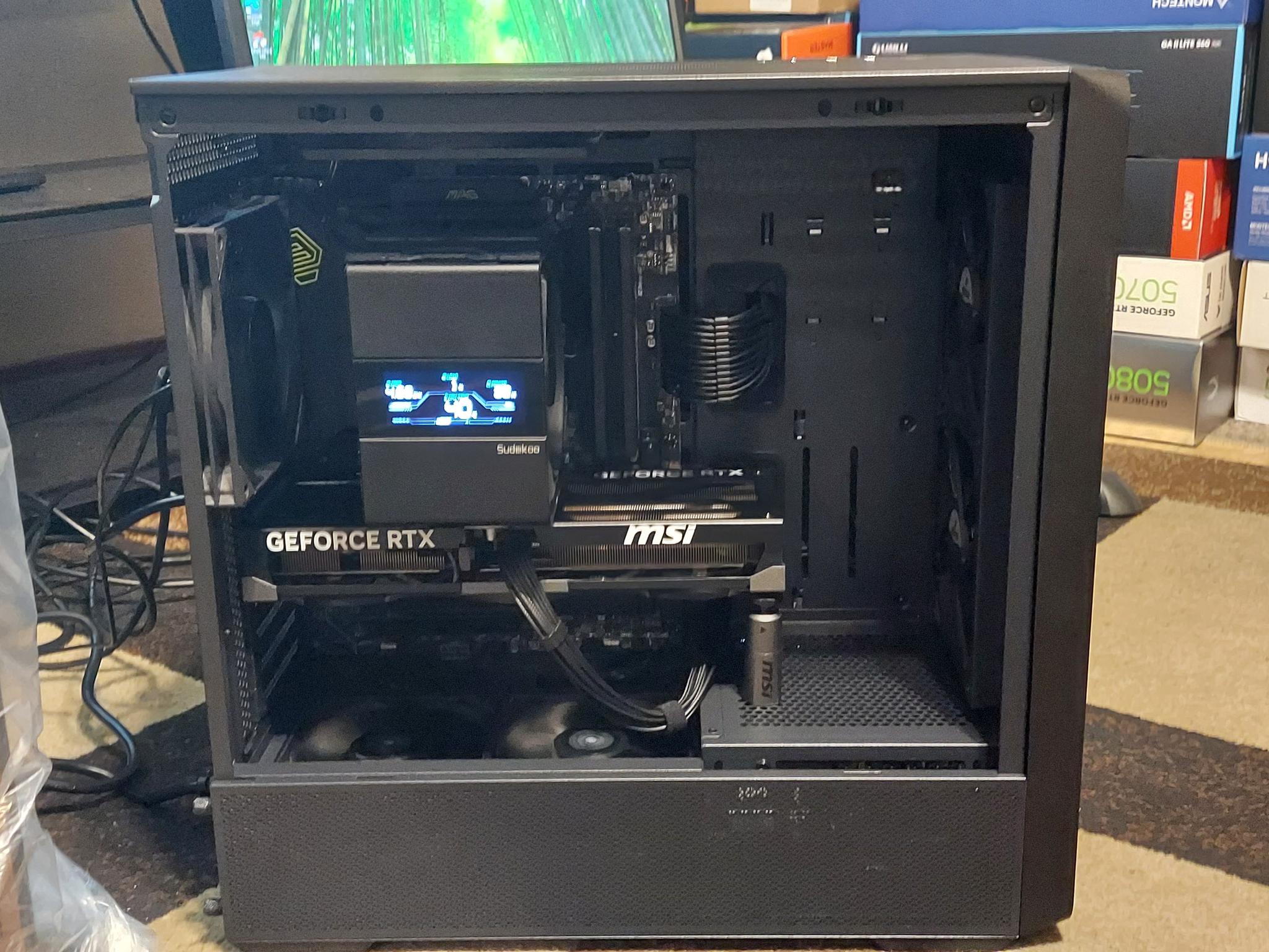 MSI Stealth 9800X3D/RTX 5070Ti Gaming PC