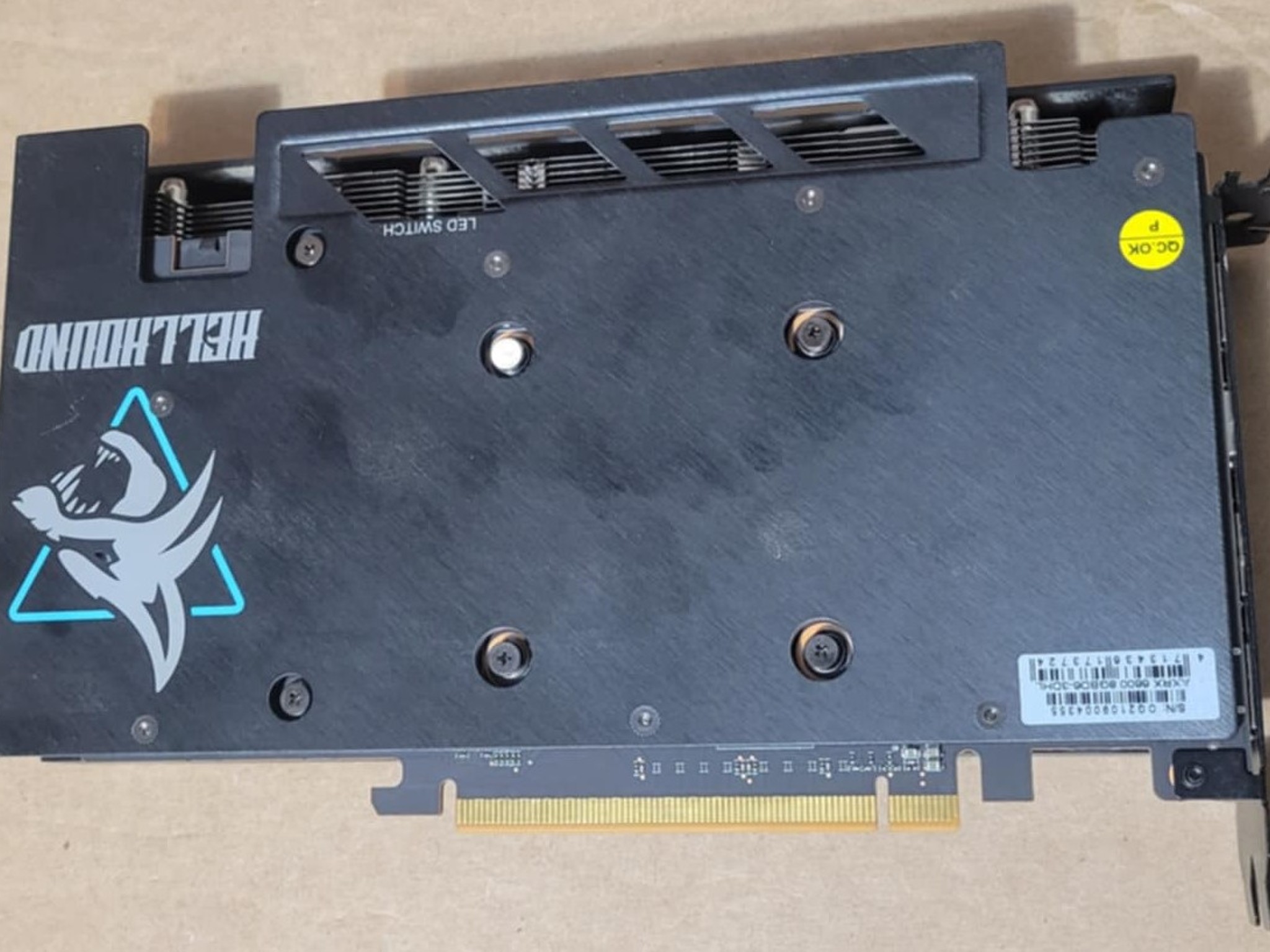 PowerColor HellHound 6600 8GB GPU