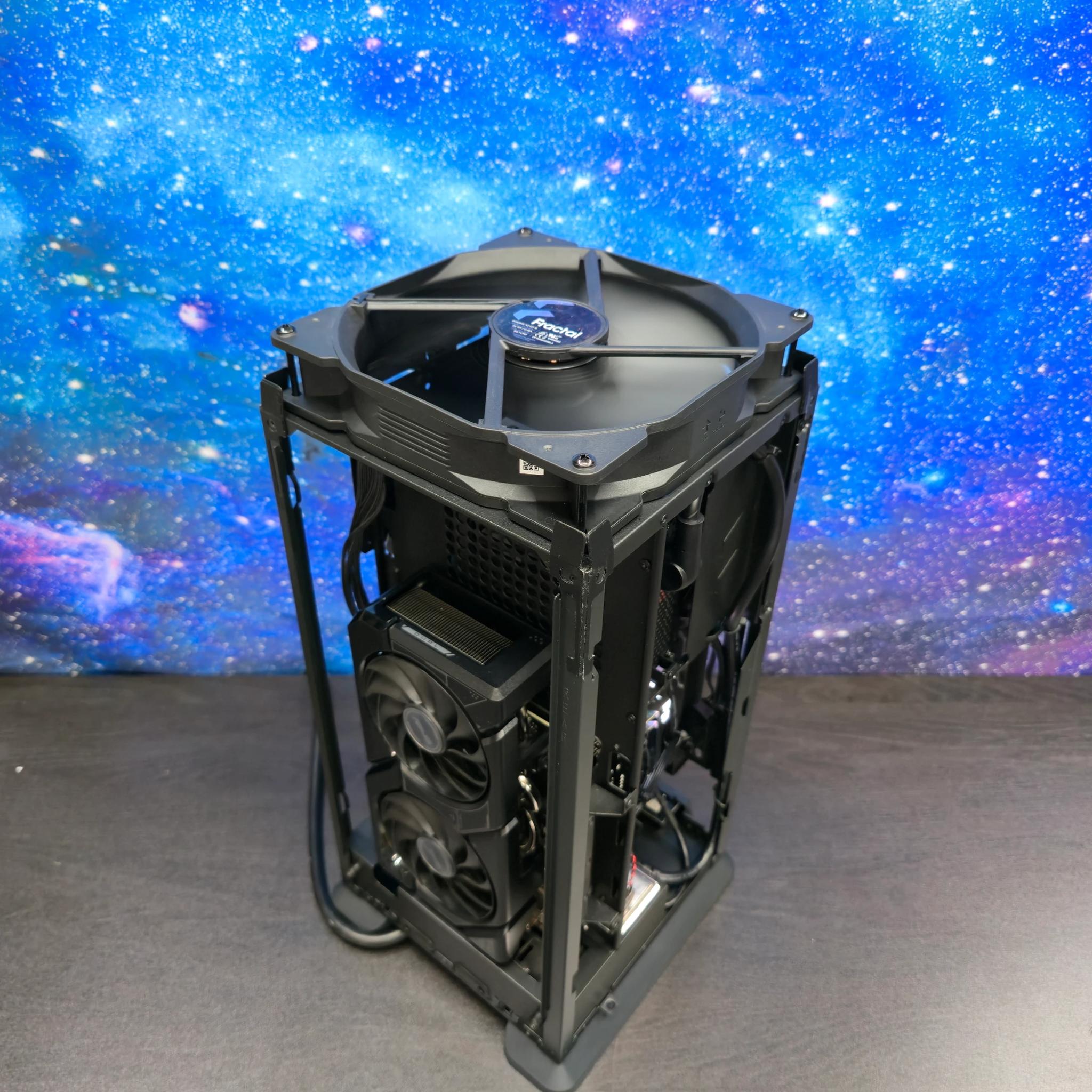 ⚫🚀 CUSTOM SFF PC | RTX 4060 TI | RYZEN 5 5500 | B550 ITX | 16GB RAM | 1TB M.2 SSD | 750W PSU | 🚀⚫