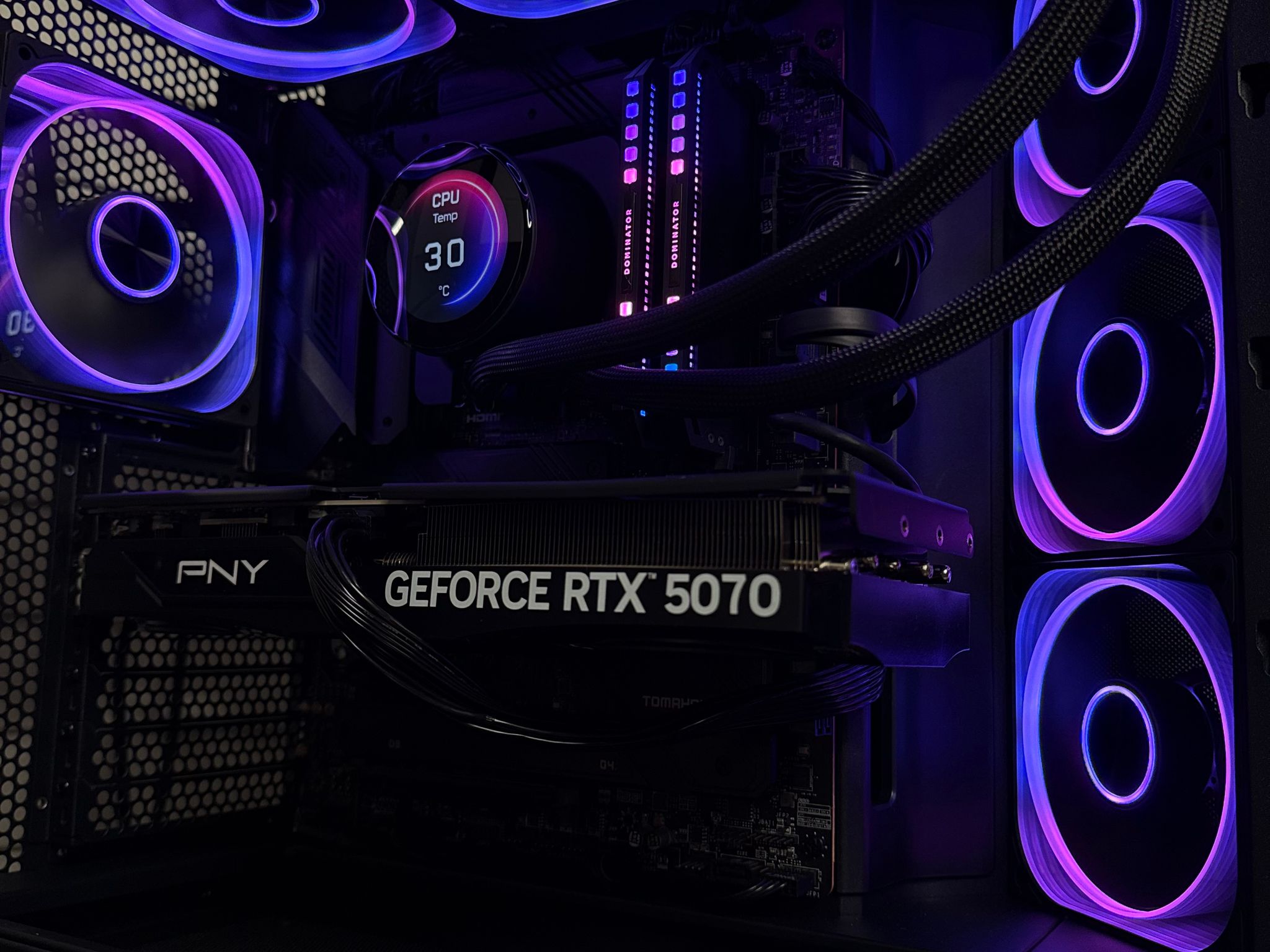 ✨💜 AORURA | RTX 5070 + i9-14900KF | 32GB RAM | 2TB Gen4 NVMe — Ultra High-End Gaming PC