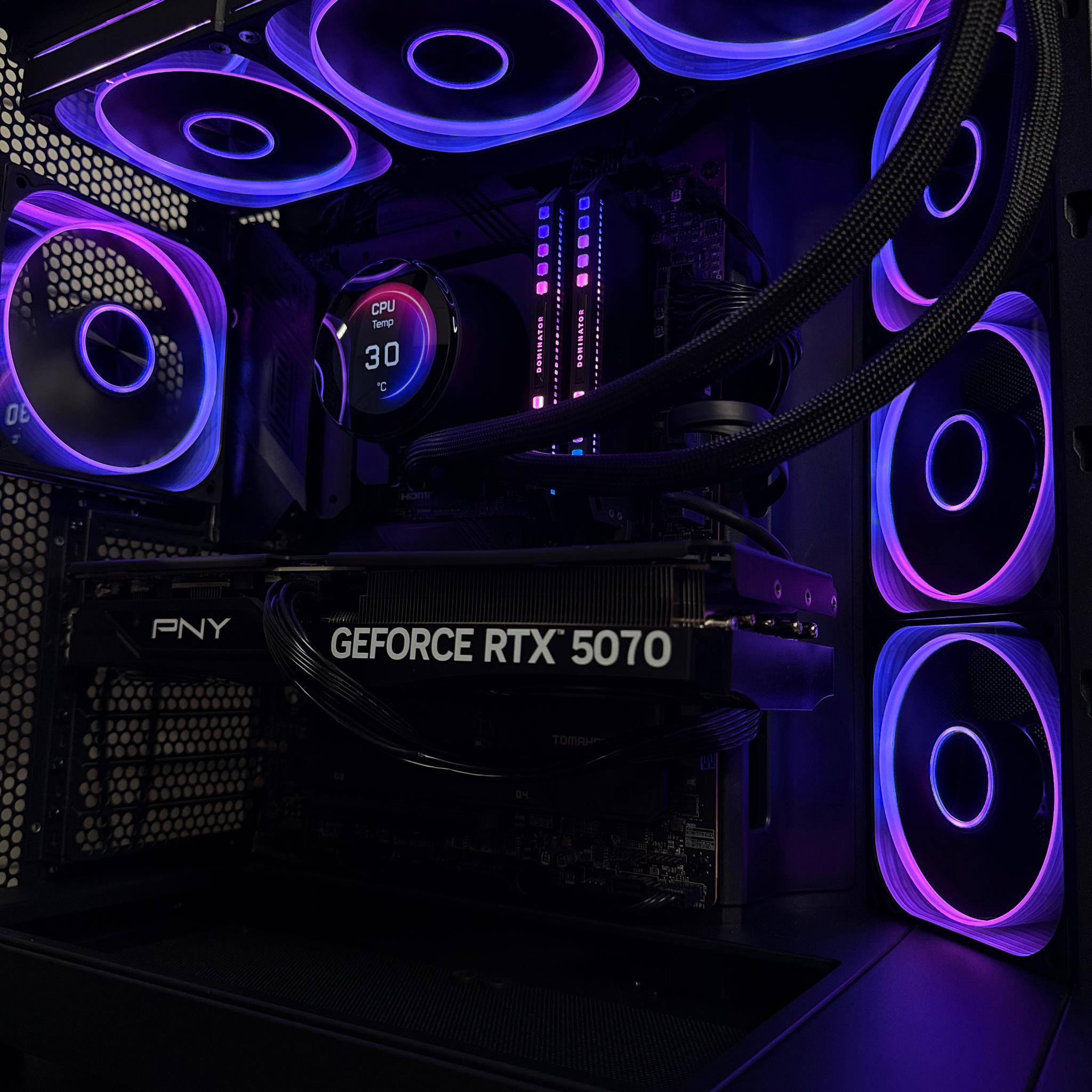 ✨💜 AORURA | RTX 5070 + i9-14900KF | 32GB RAM | 2TB Gen4 NVMe — Ultra High-End Gaming PC