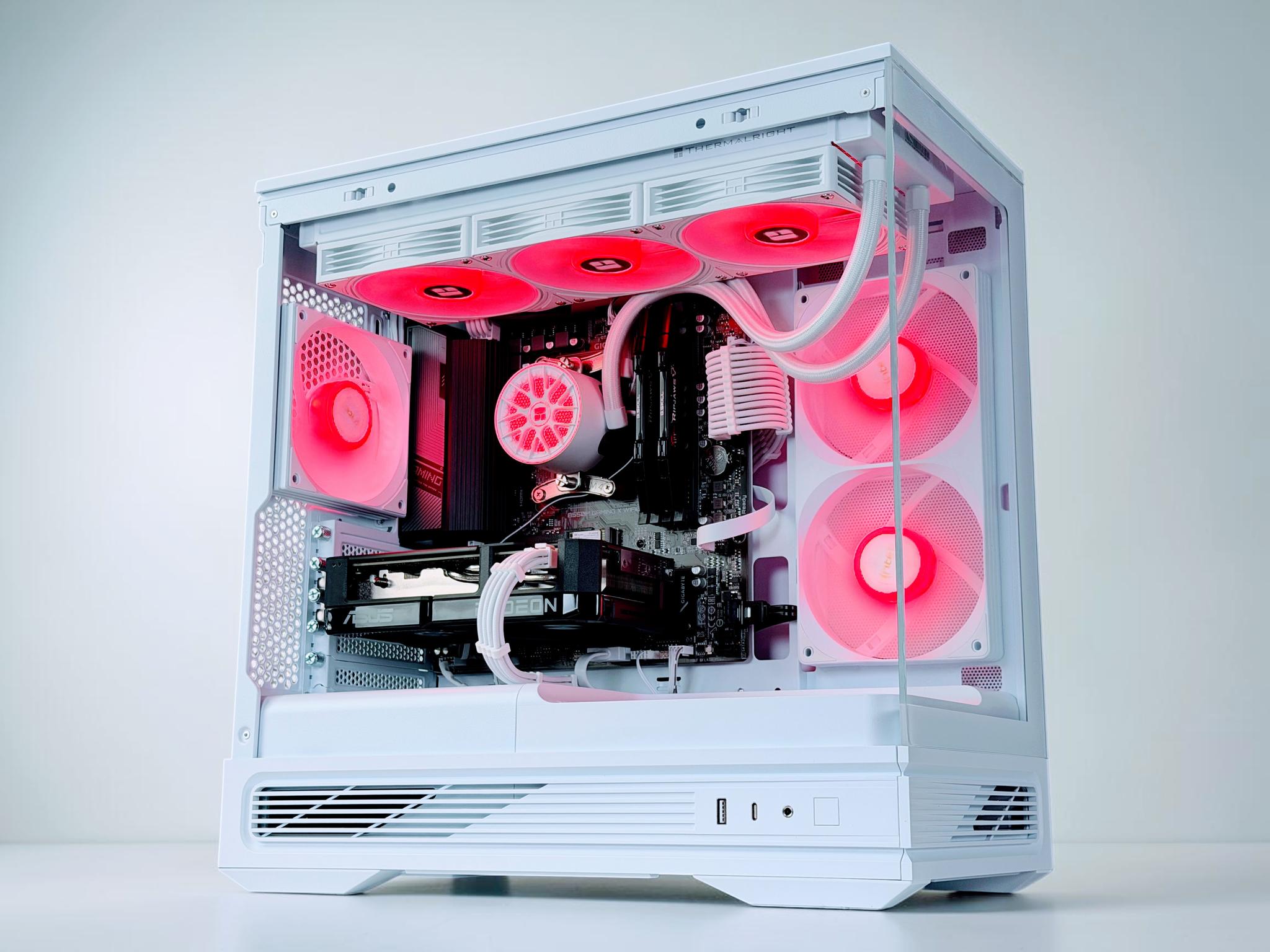 💧🧬Liquid Cooled Gaming PC🚀 AMD RX 7900 GRE 16GB🚀Intel 13500T 14 core🚀 32GB DDR4🚀 1TB SSD