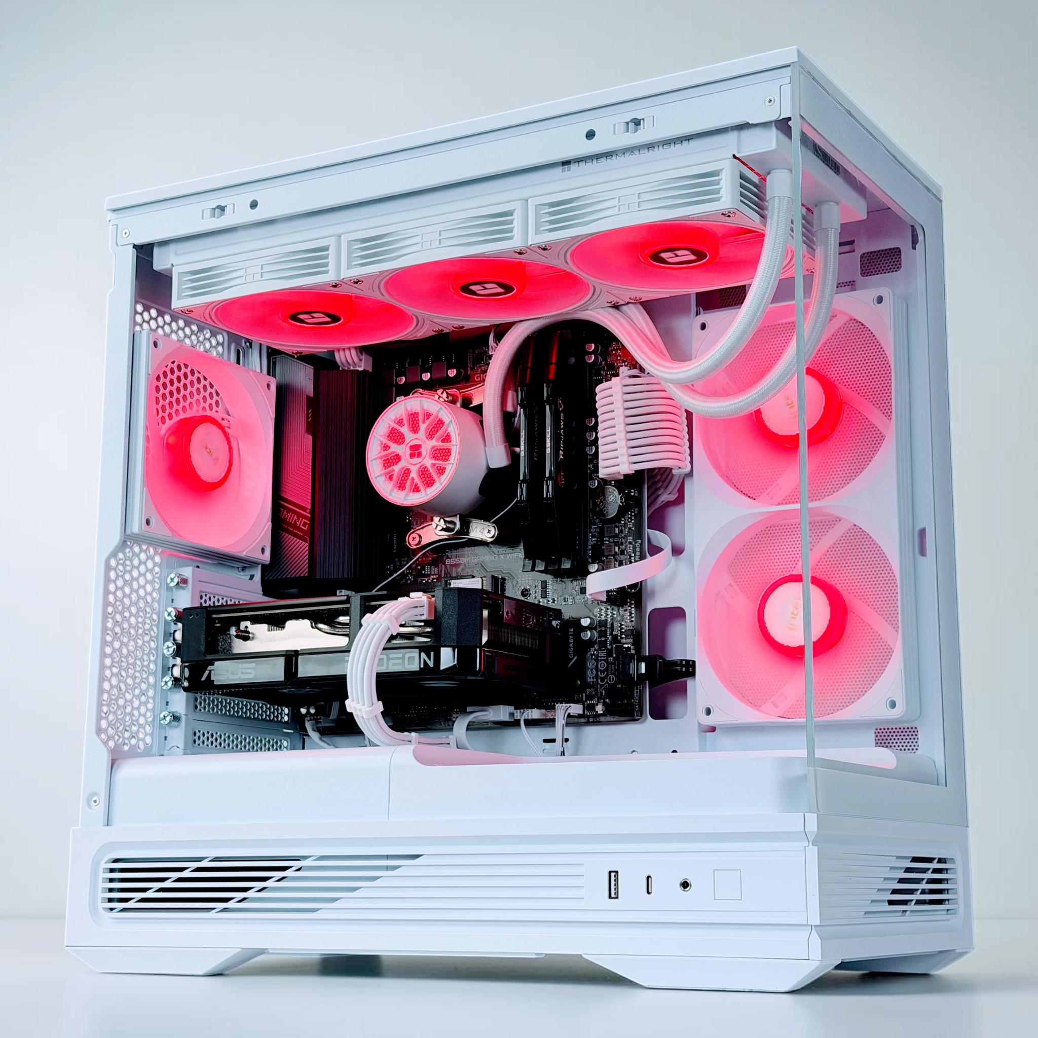 🌬️🌨️Gaming PC❄️ AMD RX 7900 GRE 16GB❄️ Intel 13500T 14 core❄️ 32GB DDR4❄️ 1TB NVME