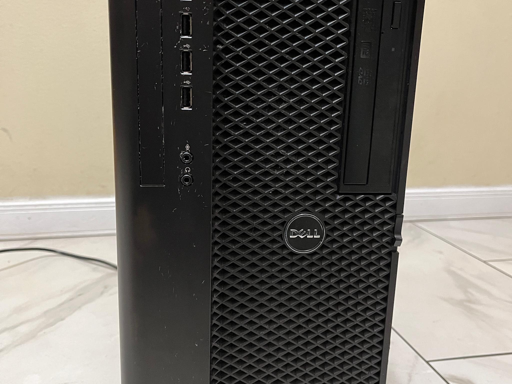 🔥Intel Xeon 12 Core (Same as i7), AMD W5700, 500 GB SSD, 12 GB RAM, Dell T7910 Gaming PC 🟢🔥