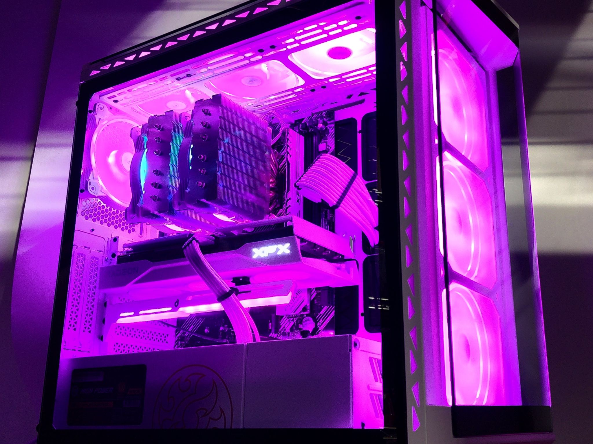 Gaming PC Ryzen 7 5800X 16GB RAM 1TB SSD RX 9060 XT 16GB Windows 11 Computer