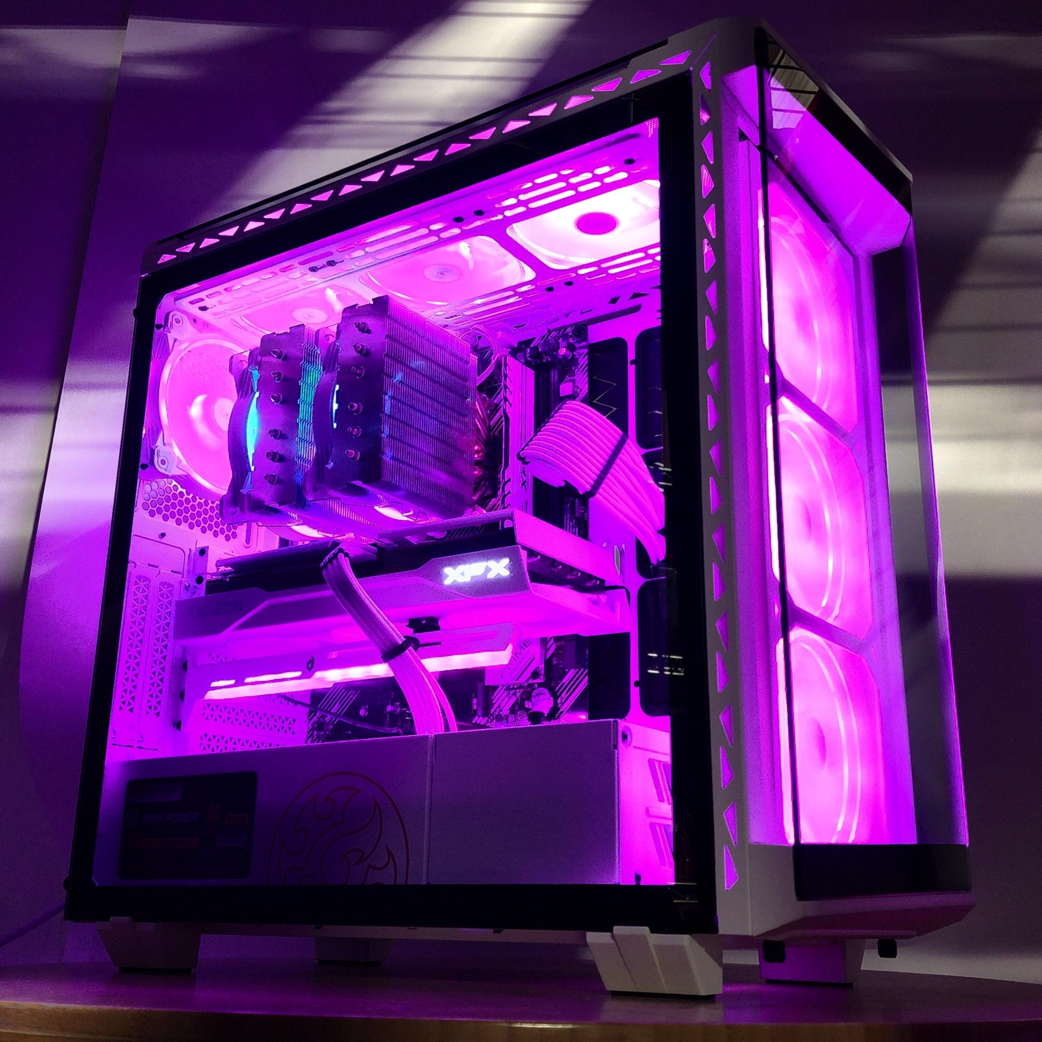 Gaming PC Ryzen 7 5800X 16GB RAM 1TB SSD RX 9060 XT 16GB Windows 11 Computer